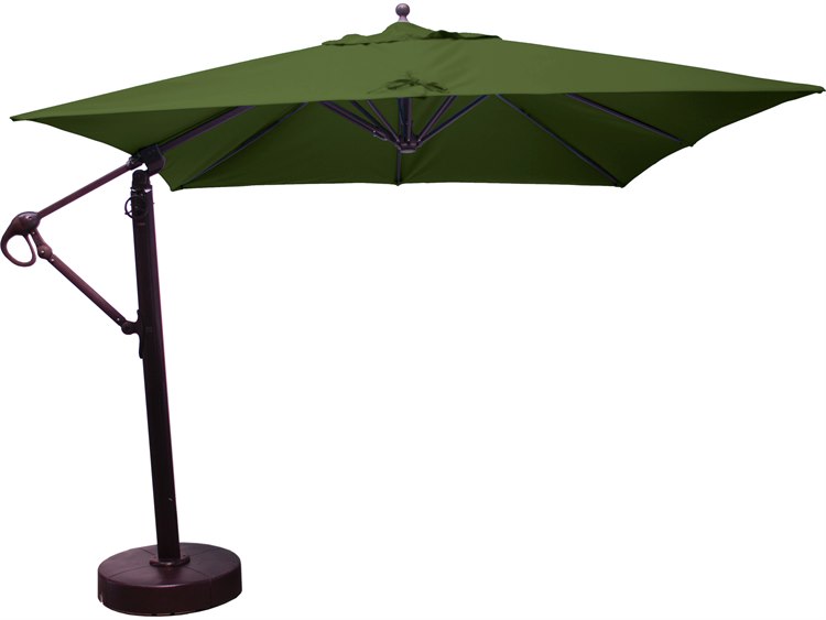 Galtech Quick Ship Cantilever Aluminum 10 x 10 Foot Square Easy Lift