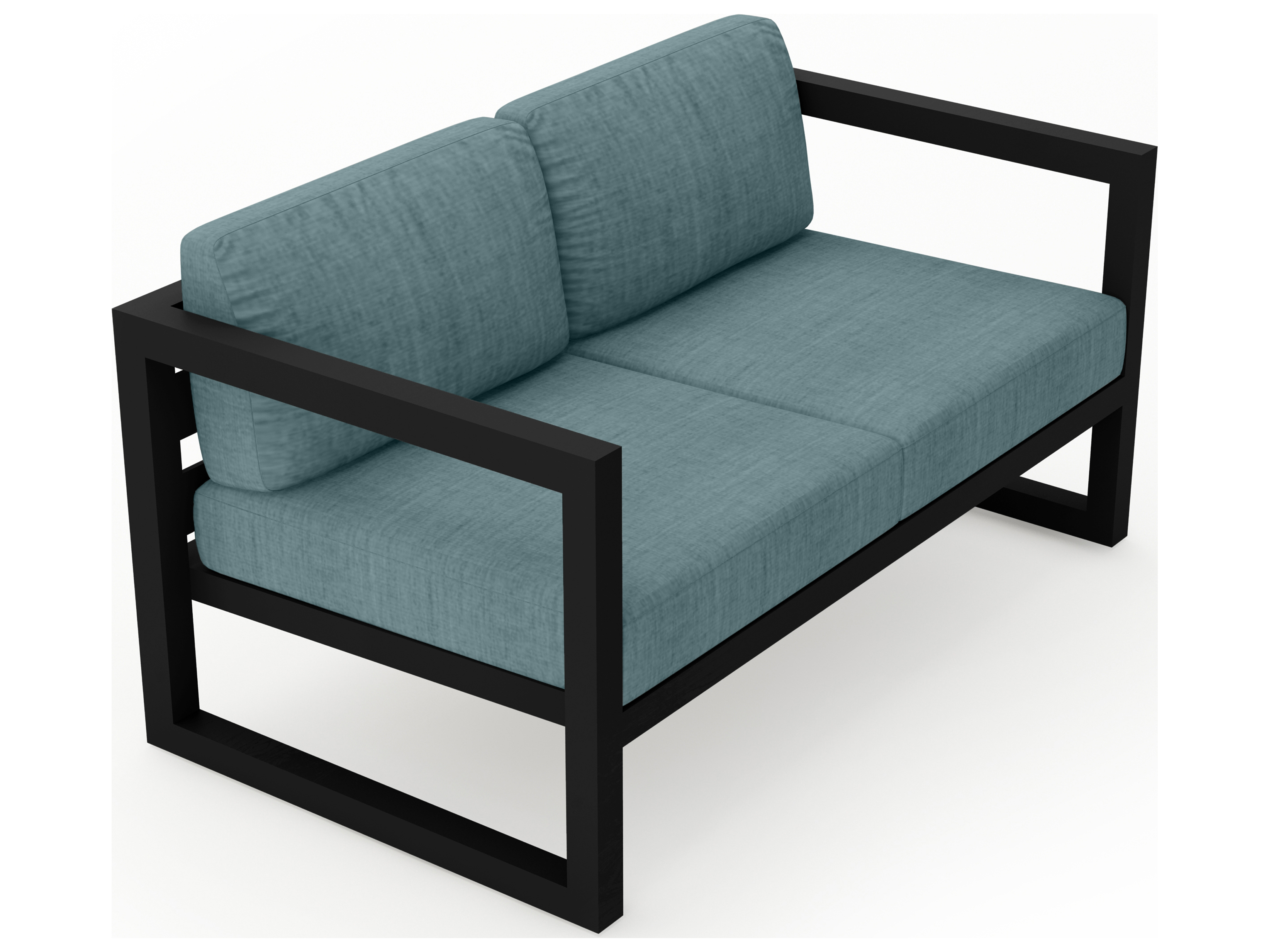 Harmonia Living Avion Aluminum Outdoor Patio Loveseat HALHLAVNLS