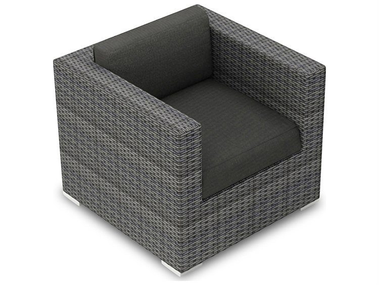 Harmonia Living District Wicker Lounge Chair HLDISTSCC