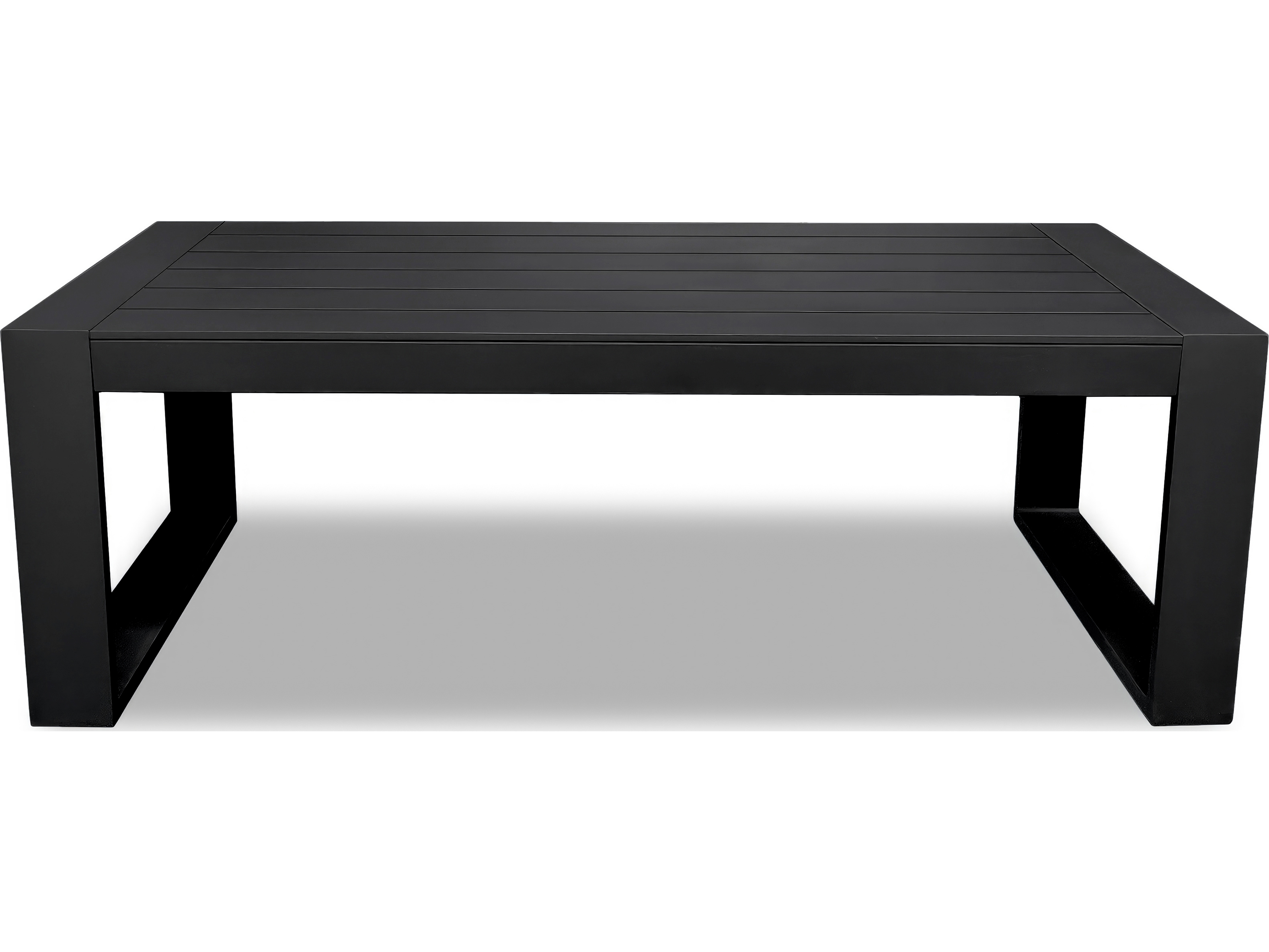 Harmonia Living Portal Aluminum 45.25''W x 25.5''D Rectangular Coffee