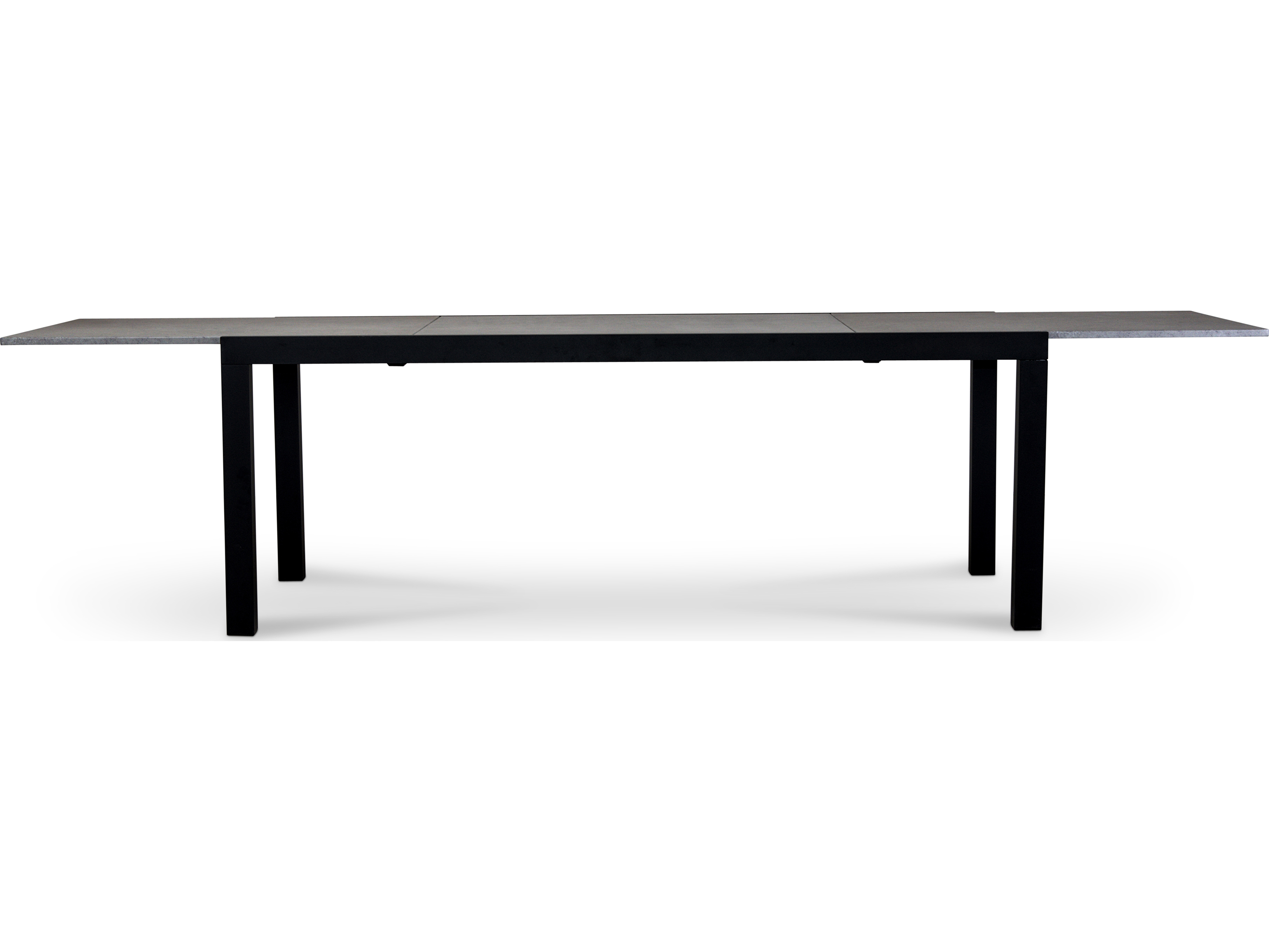 Harmonia Living Spread Aluminum Rectangular Concrete Top Extendable