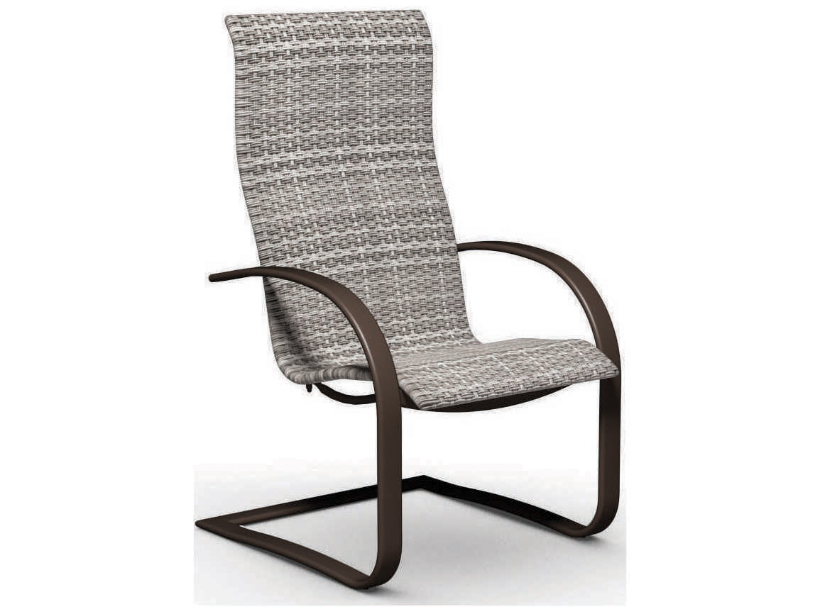 Homecrest Lana Sling Aluminum Spring Base Dining Chair HC44800