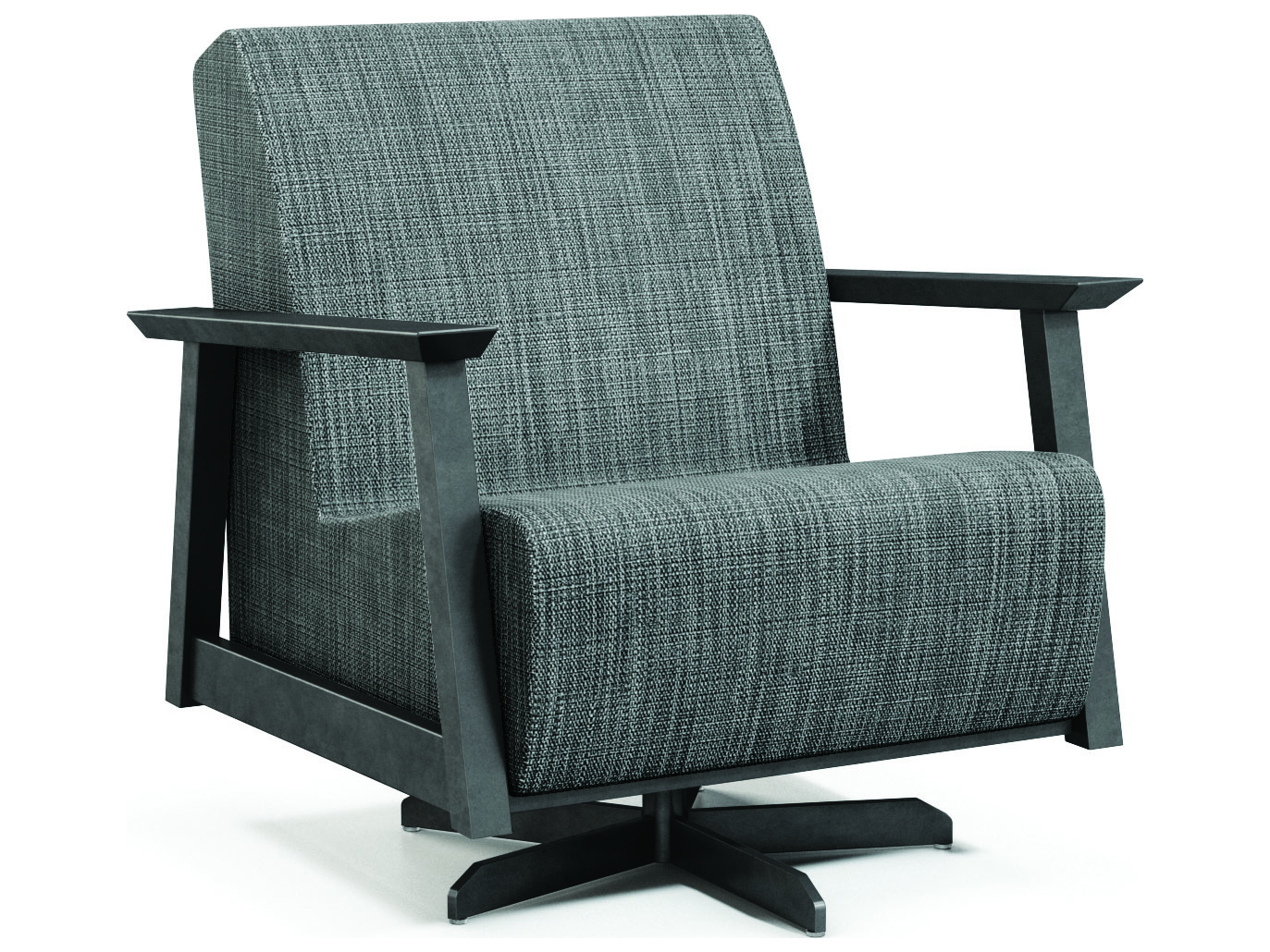 Homecrest Revive Air Sensation Sling Aluminum Swivel Rocker Outdoor