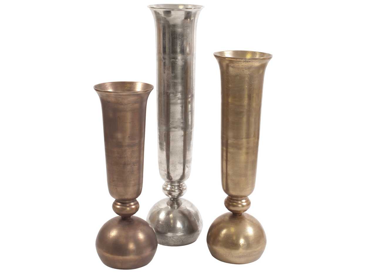 Howard Elliott Copper Oversized Trumpet Vase HE35063