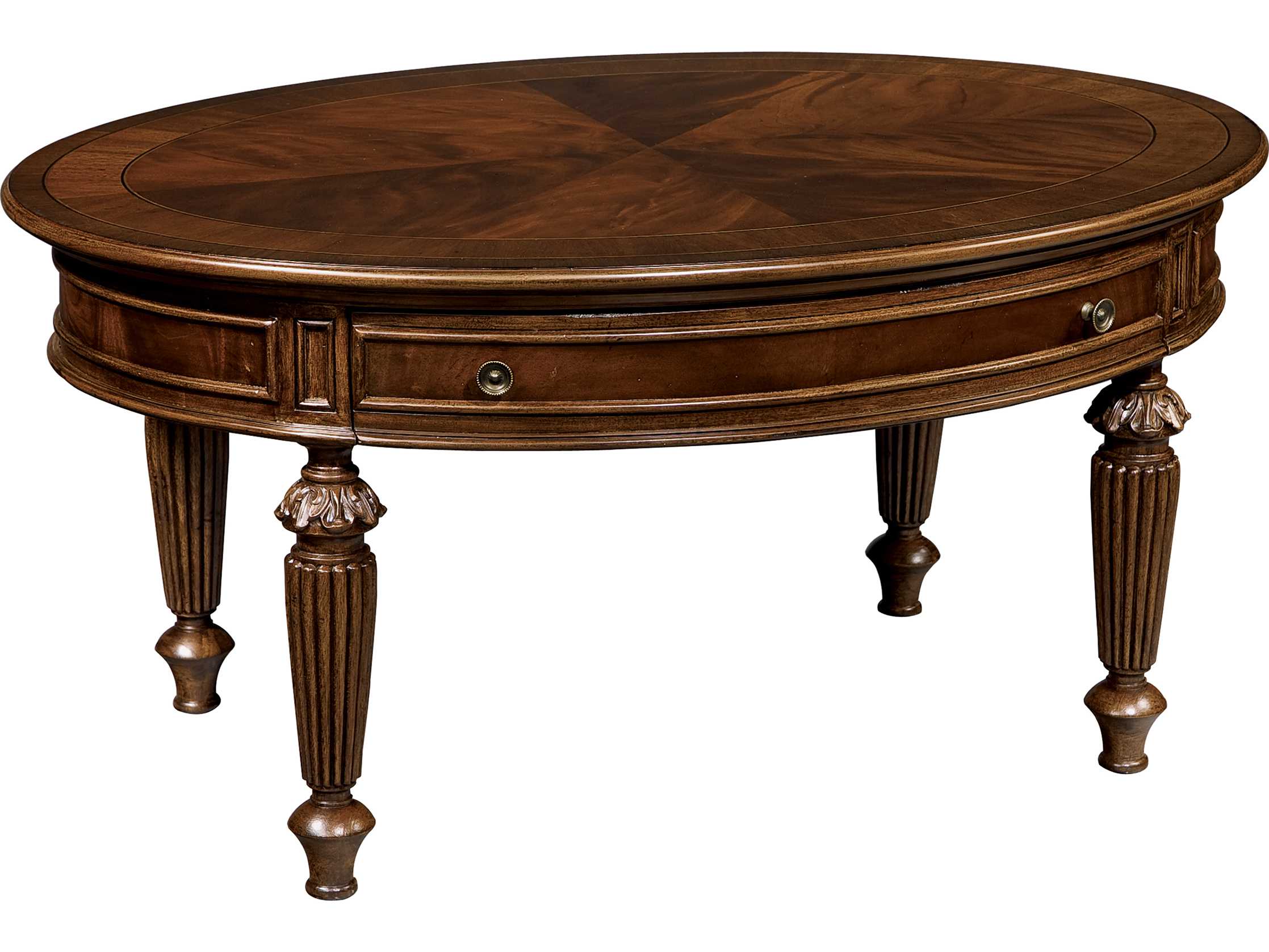 Hekman New Orleans 42 x 32 Oval Coffee Table 11300