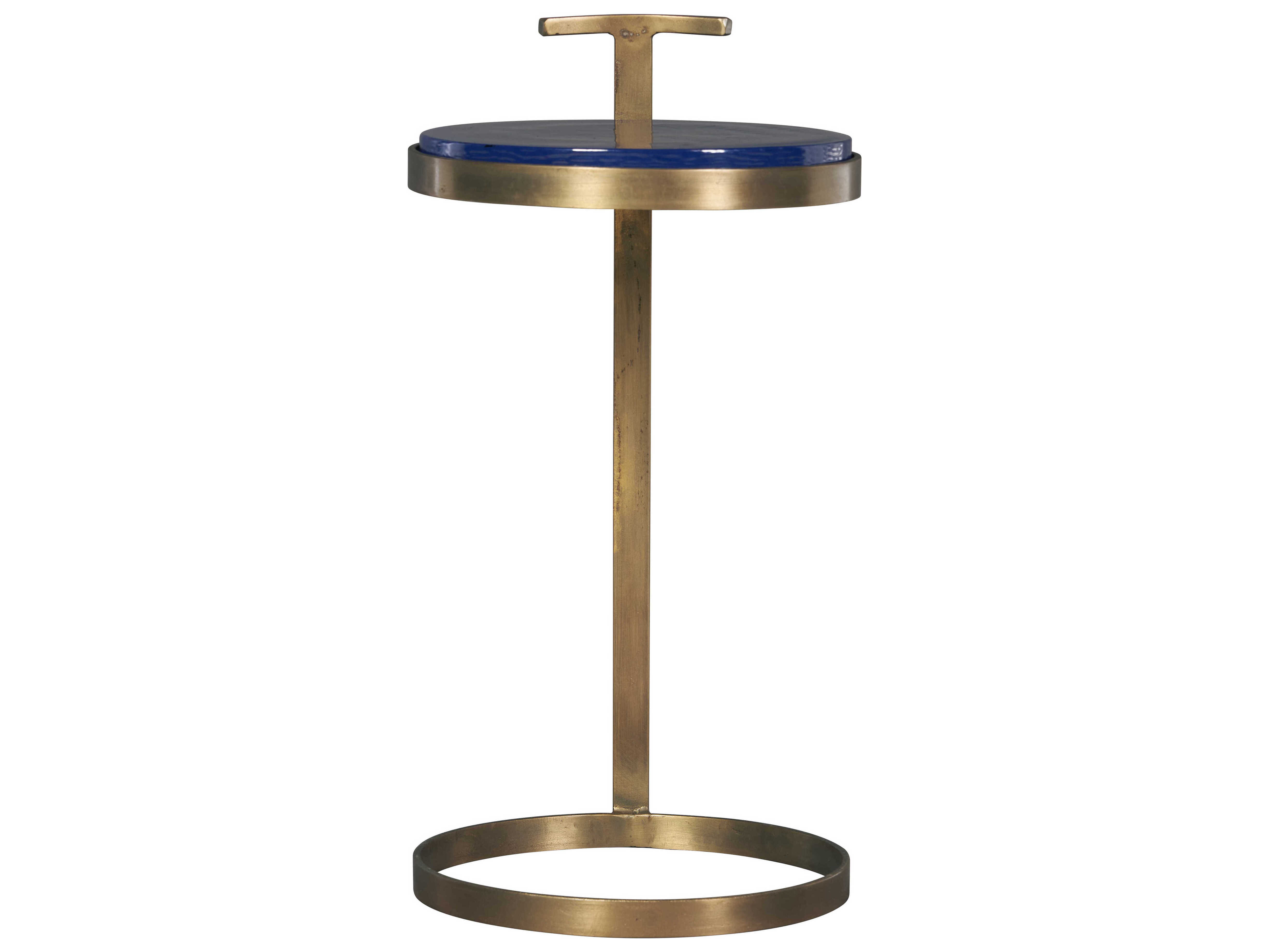 Hekman Accents Round Glass Special Reserve End Table HK28700