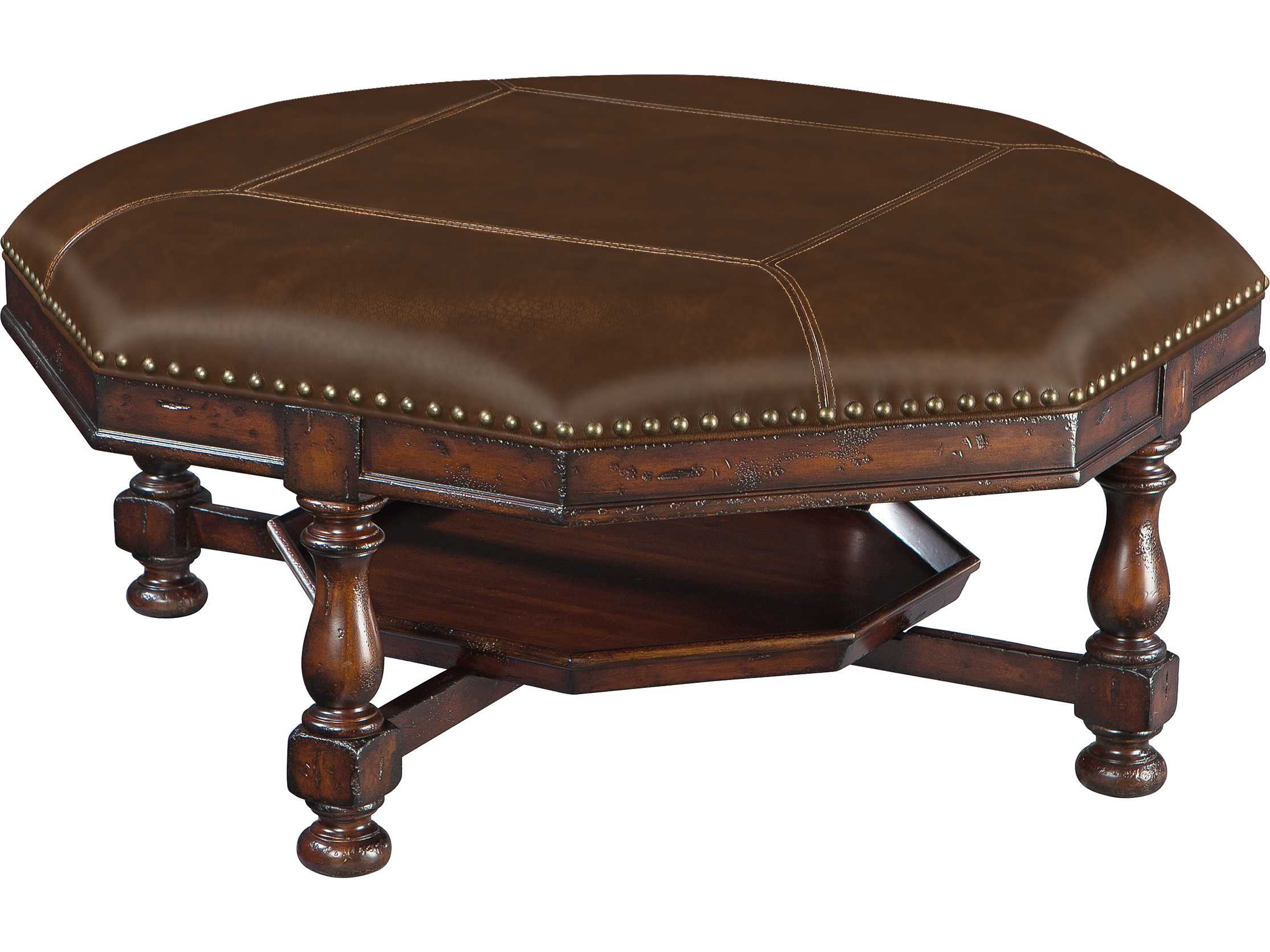 Hekman Havana Antique Coffee Table/Ottoman HK81248