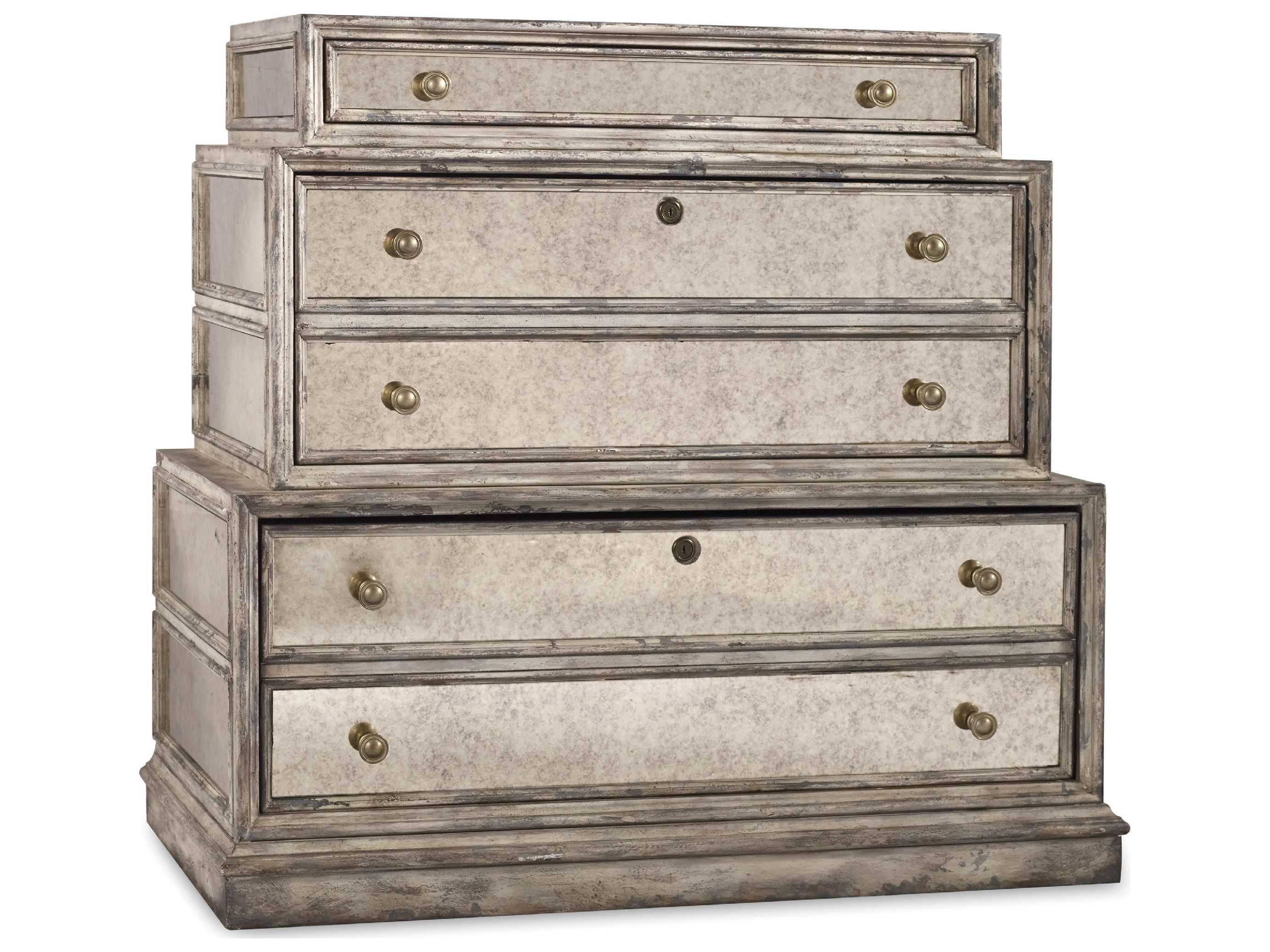 Hooker Furniture Gray Mirrored Lateral File HOO528110466