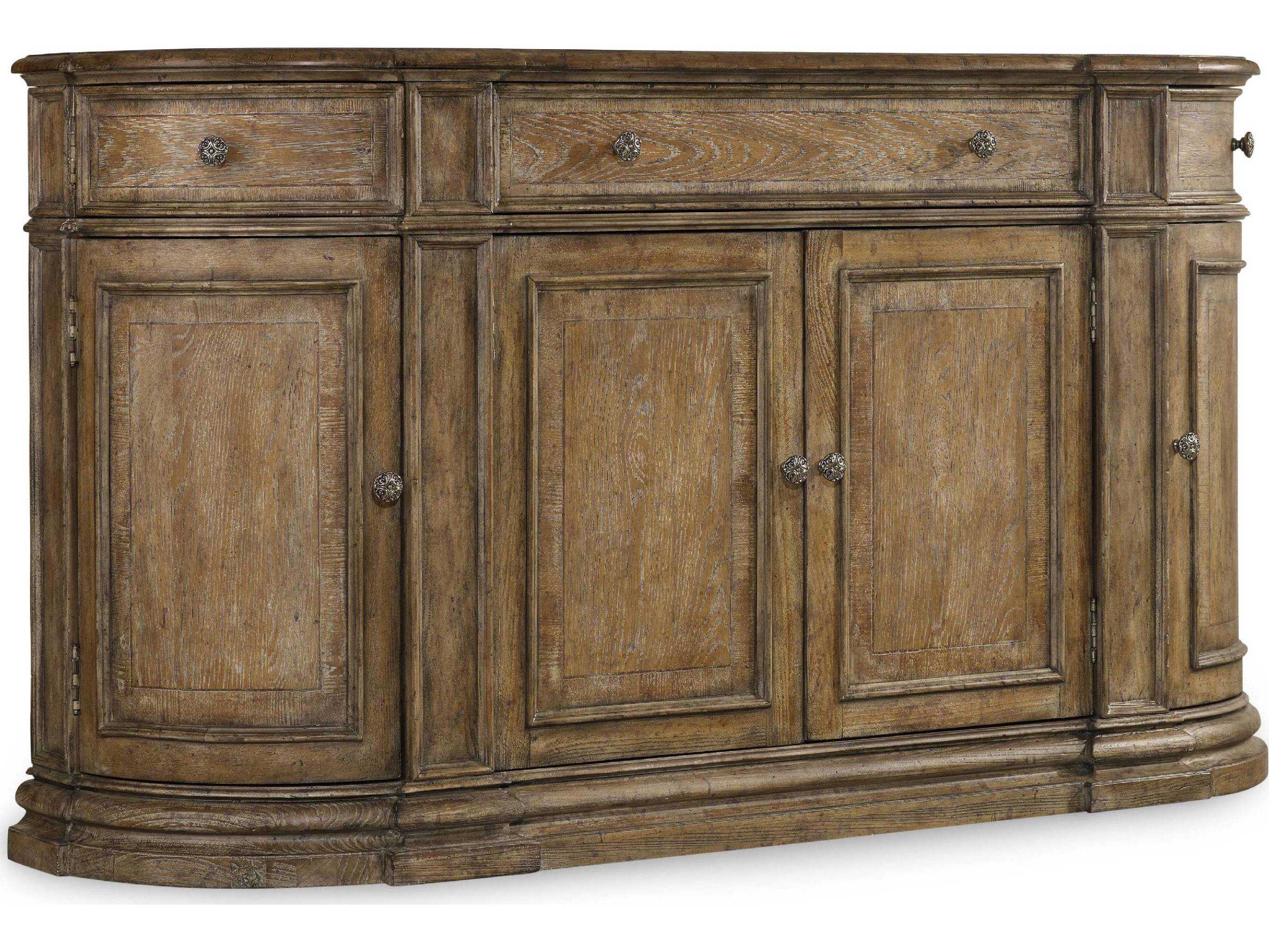 Hooker Furniture Solana Light Wood 72''L x 18''W Demilune Buffets