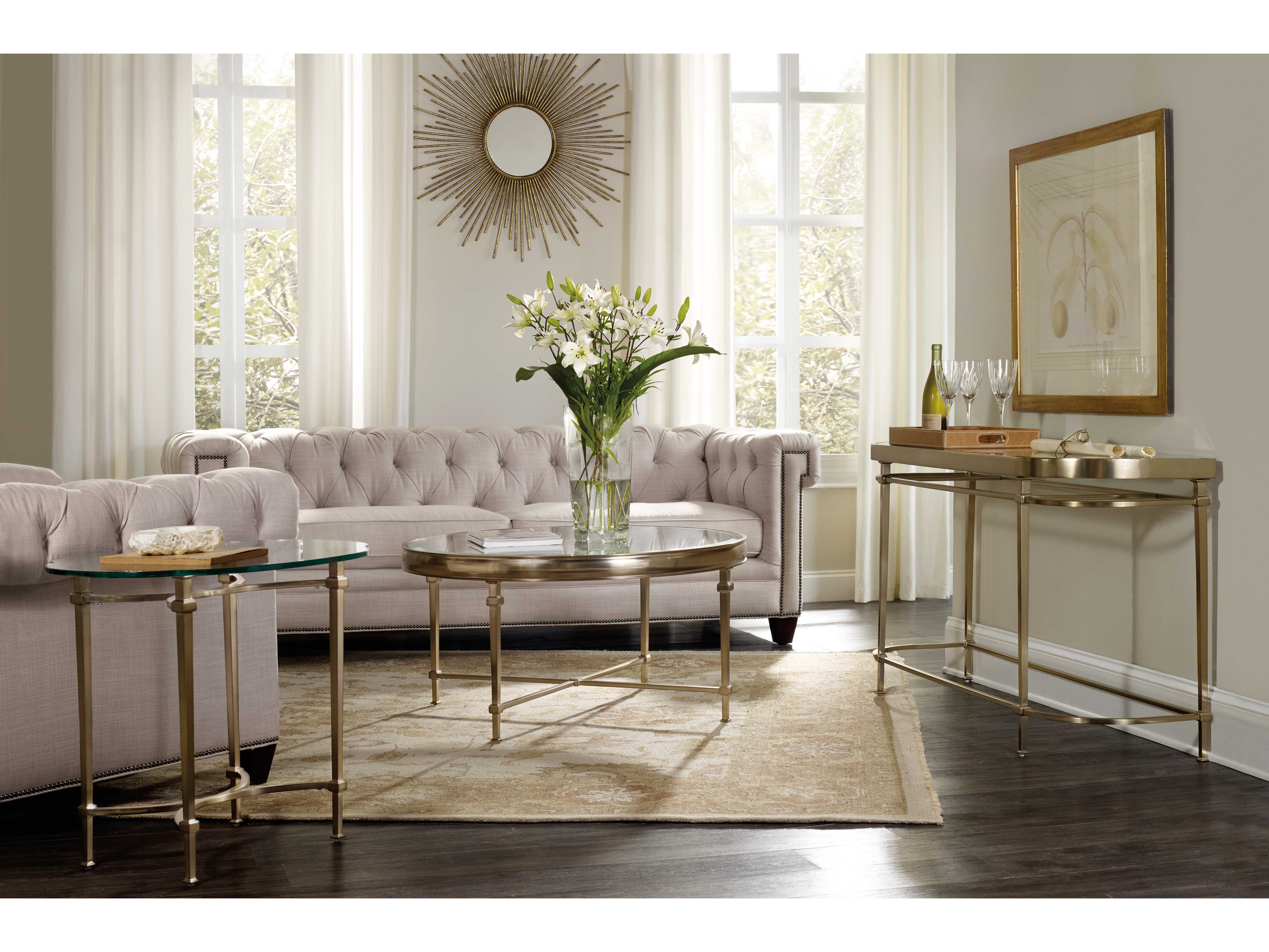 Hooker Furniture Highland Park 40'' Wide Round Cocktail Table