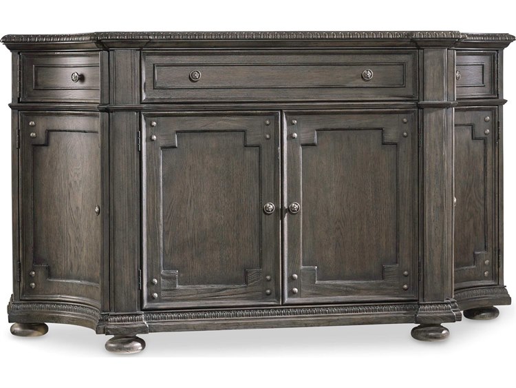 Hooker Furniture Vintage West Dramatic Dark Charcoal 72''L