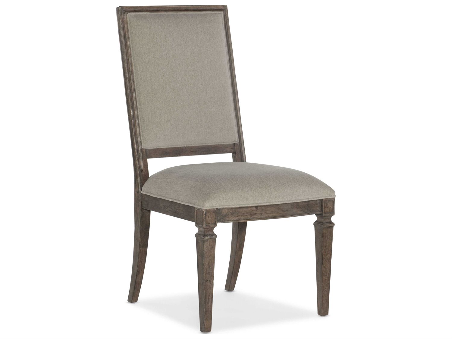 Hooker Furniture Woodlands Lenox Taupe / Medium Wood Side Dining Chair
