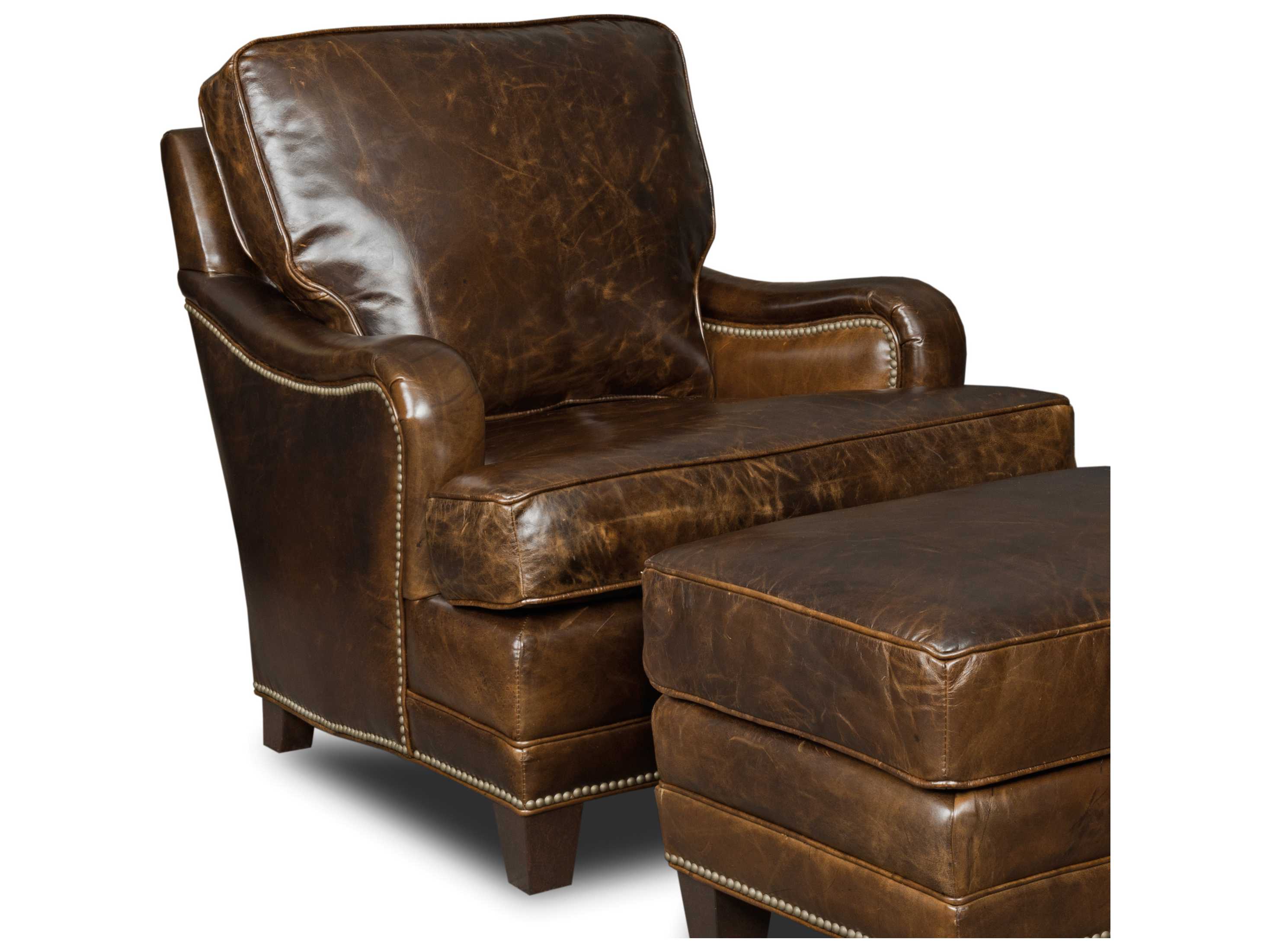 Hooker Furniture Covington Parish Chair and Ottoman Set HOOCC403087SET