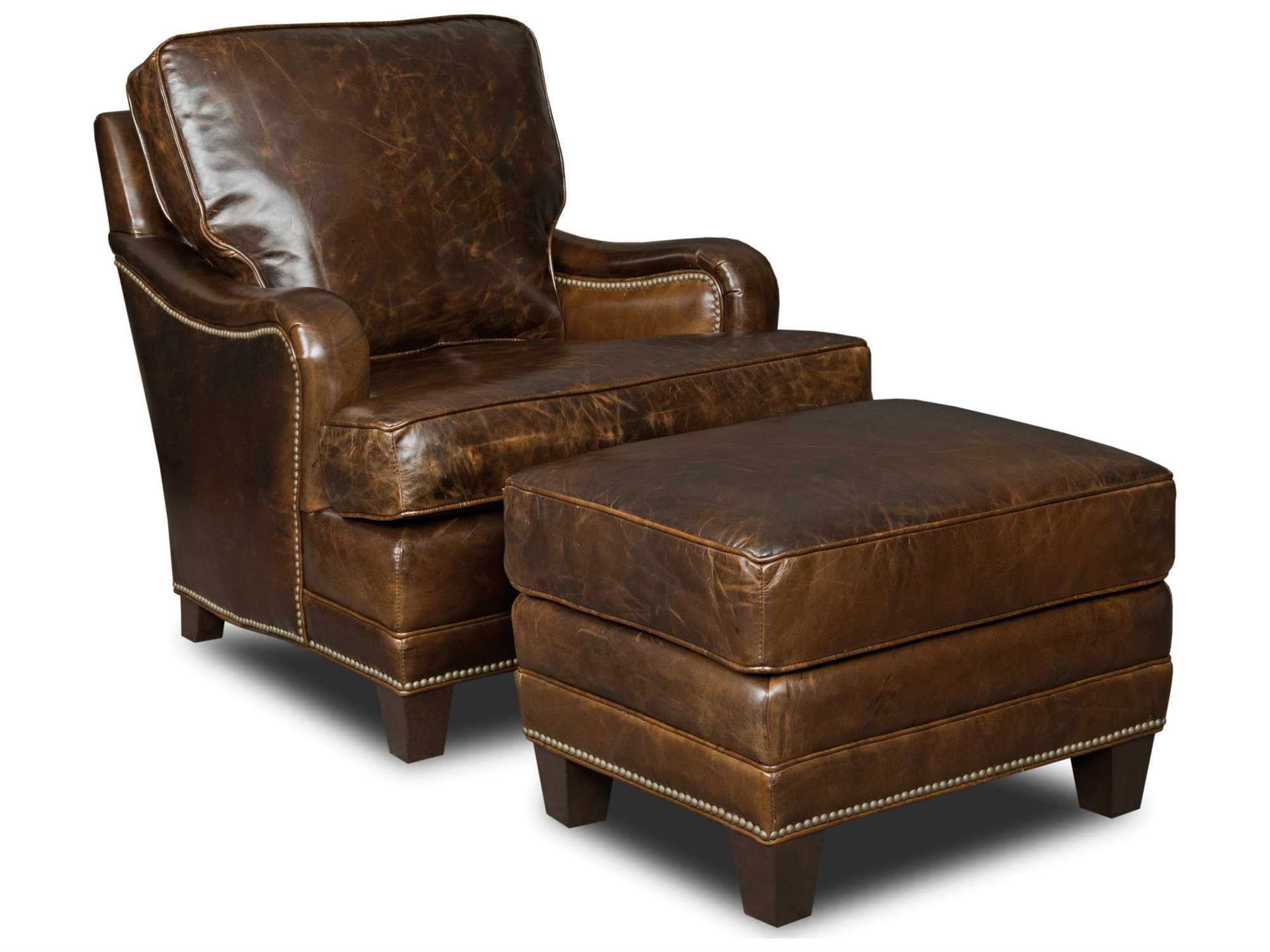 Hooker Furniture Covington Parish Chair and Ottoman Set HOOCC403087SET