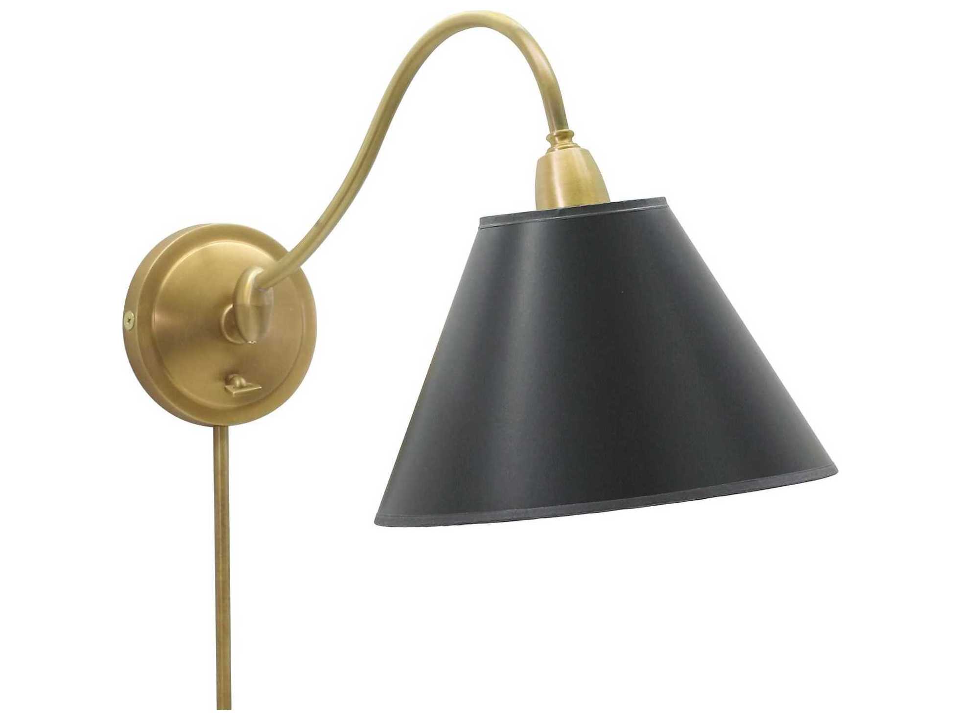 House of Troy Hyde Park Weathered Brass 1light Wall Sconce HTHP725WBBP