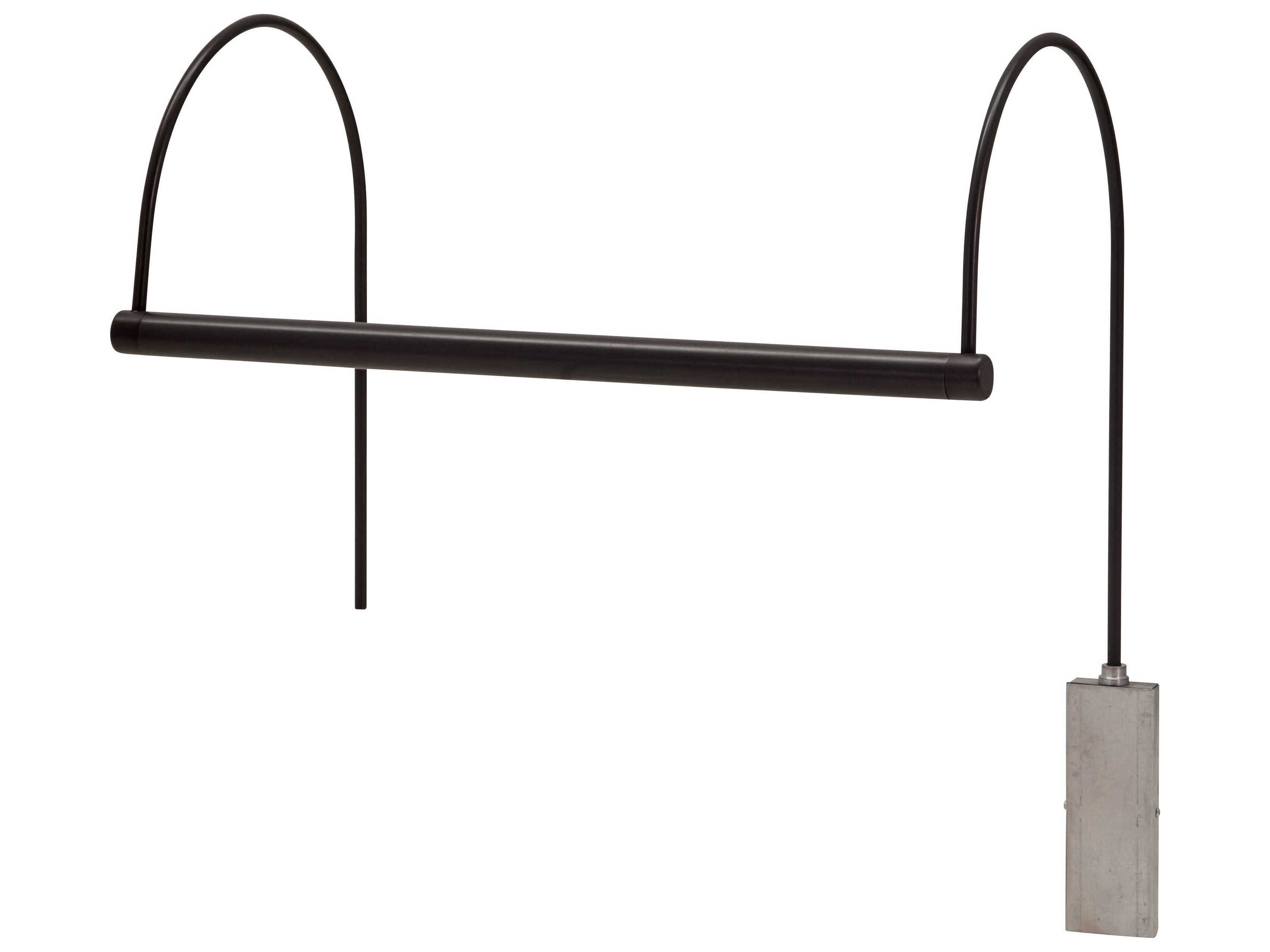 House of Troy Ultra Slimline 15" Wide 1Light Black Picture Light