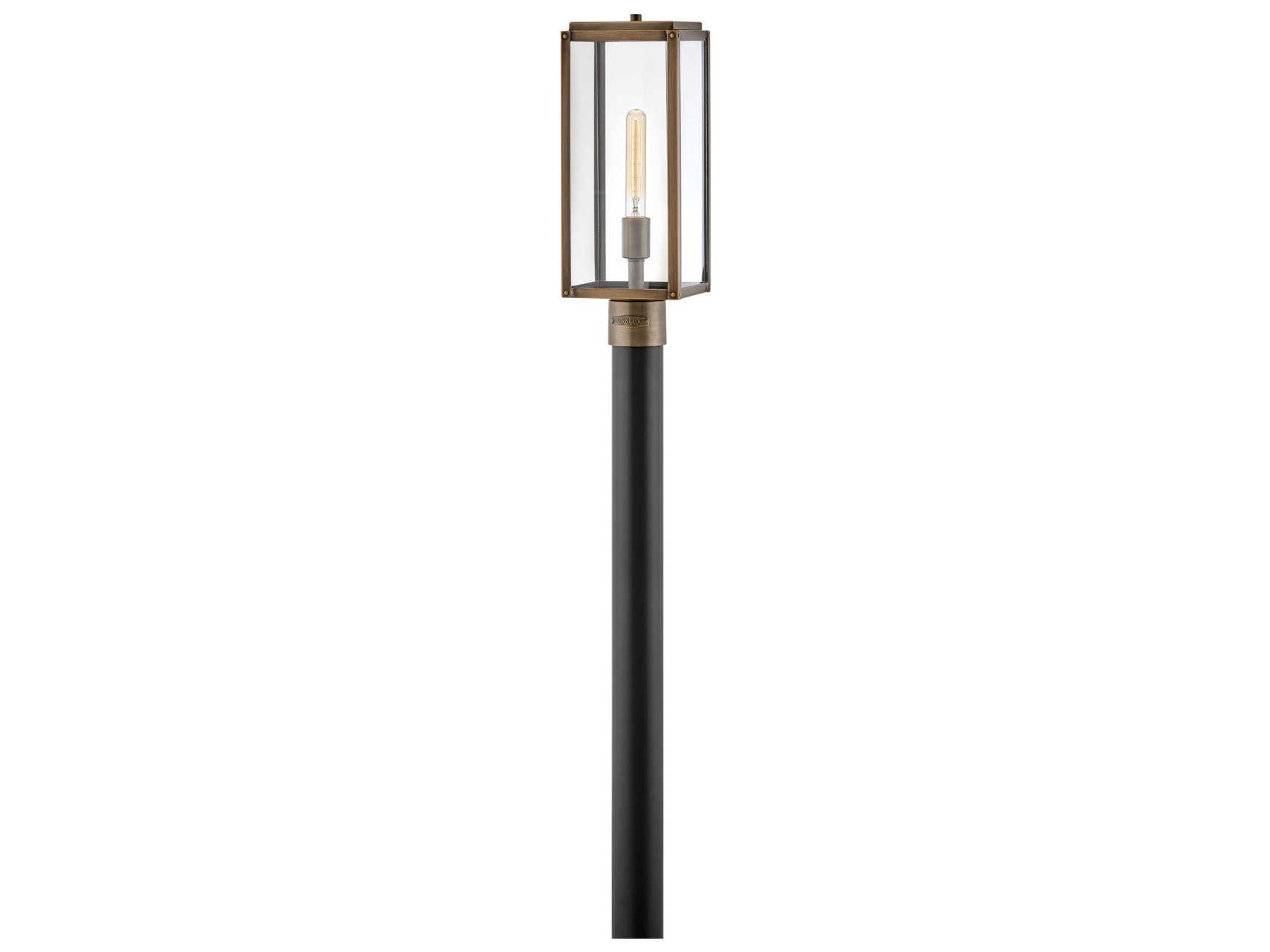 Hinkley Max 1 Light Outdoor Post Light HY2591BULL