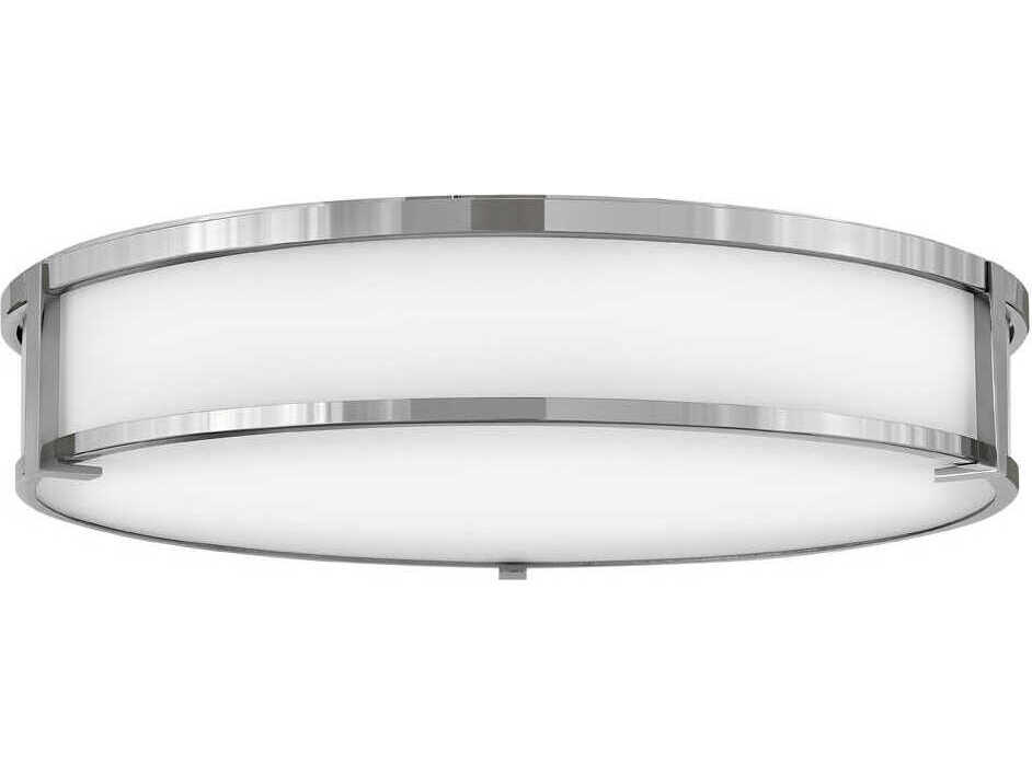 Hinkley Lighting Lowell Chrome 4light 24'' Wide Flush Mount Light