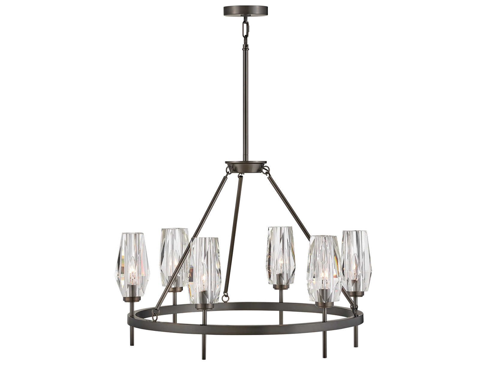 Hinkley Ana 6 Light Crystal Chandelier HY38255BX