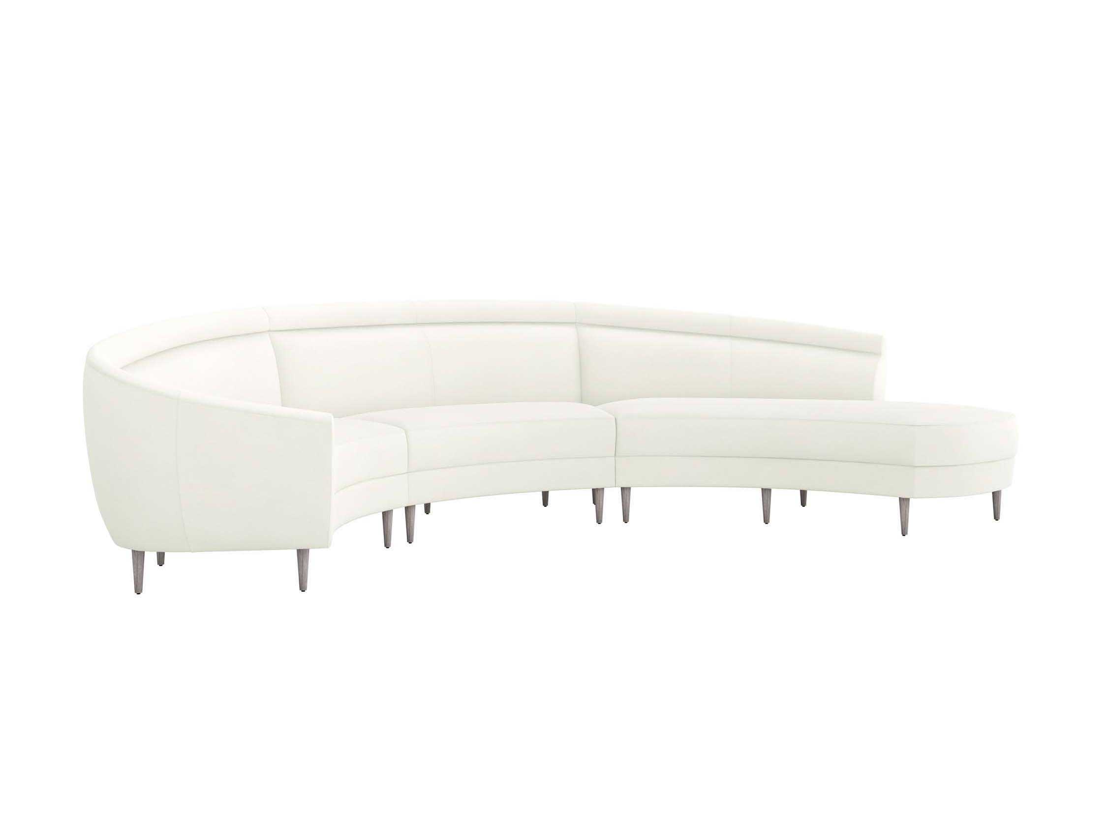 Interlude Home Capri Fabric Sectional Sofa IL19901253