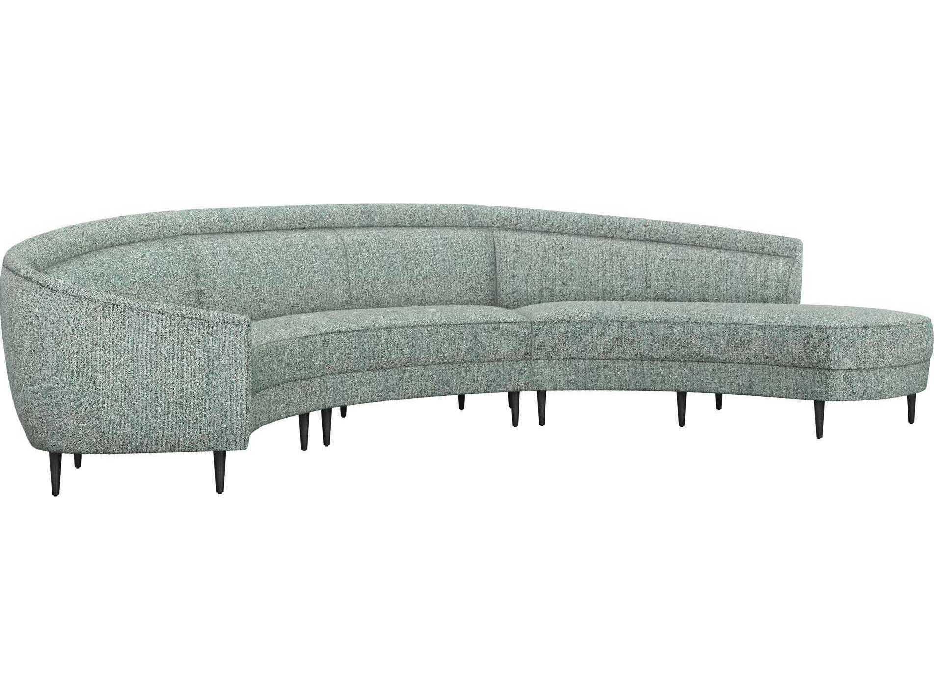 Interlude Home Capri Fabric Sectional Sofa IL19901254