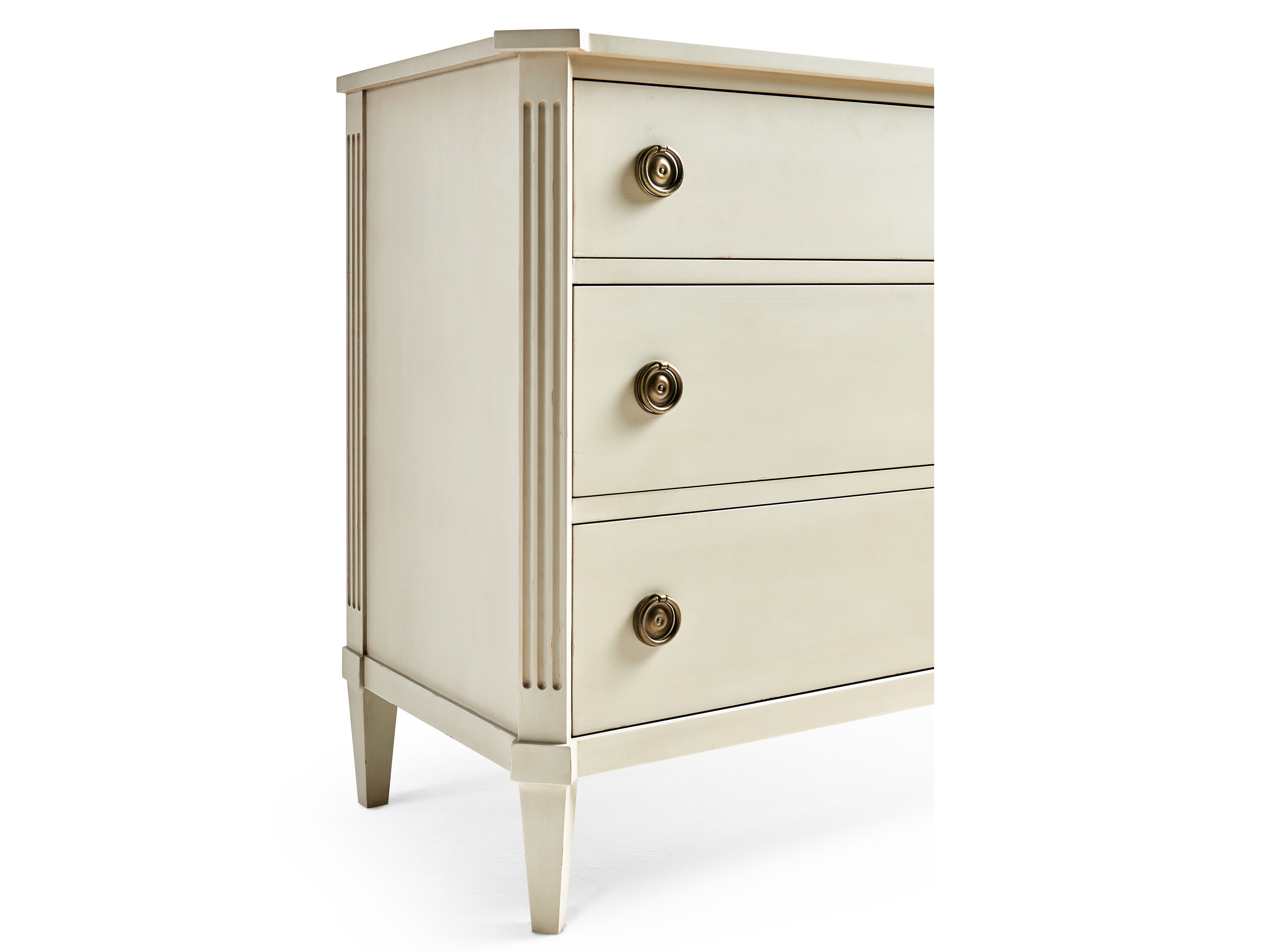 Jonathan Charles Timeless 48" Wide 3Drawers White Oak Wood Dresser