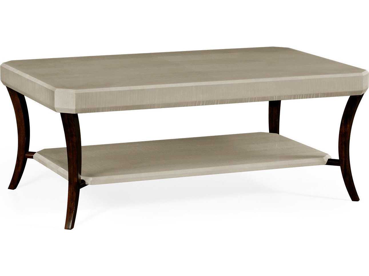 Jonathan Charles Opera collection Grey Sycamore Finish Coffee Table
