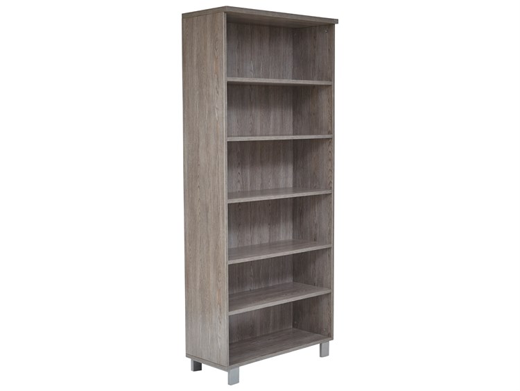 Unique Furniture Kalmar 31" Grey Bookcase JEK101GREY