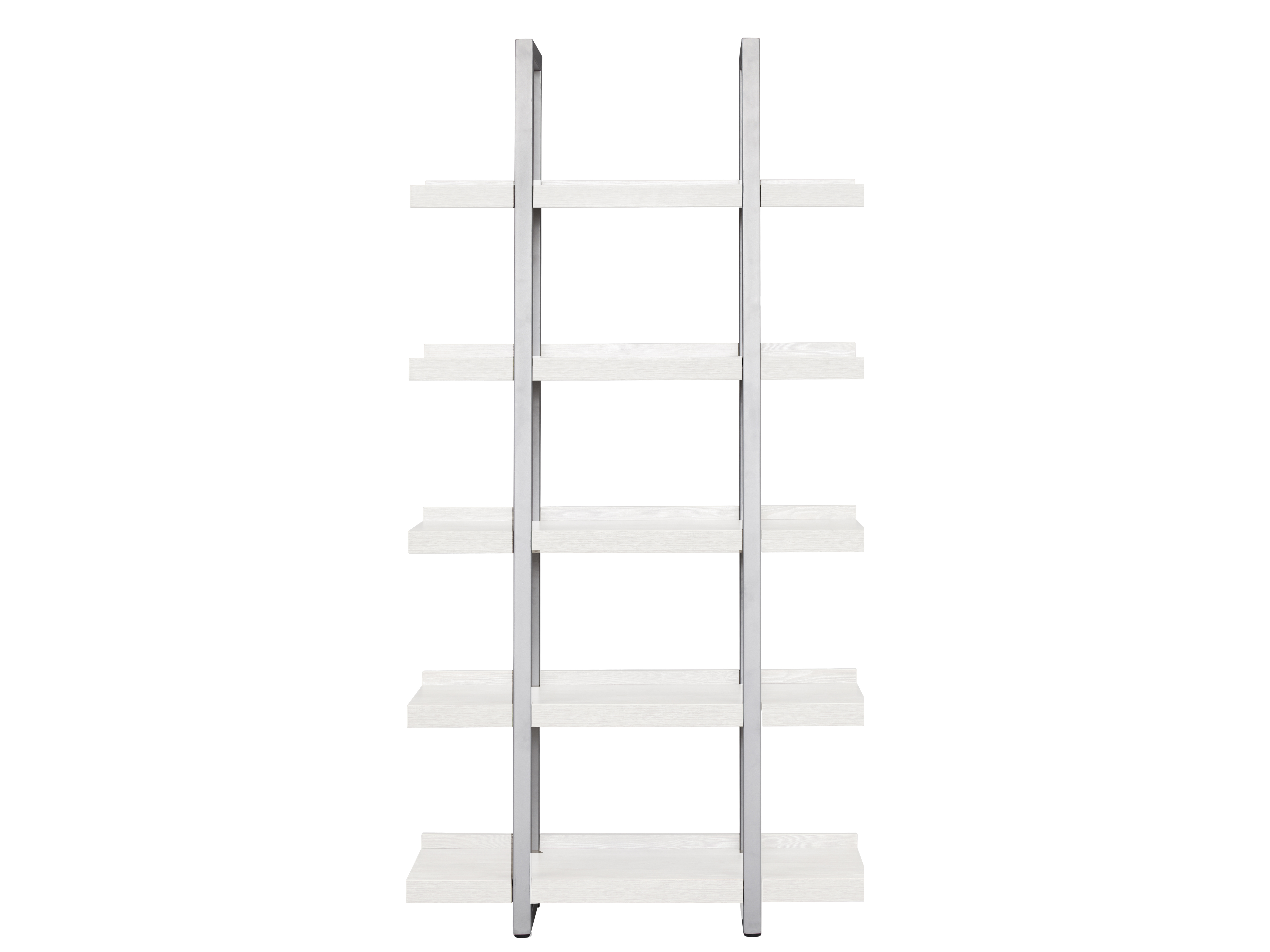Unique Furniture Kalmar White 40'' Wide Bookcase JEK102WH
