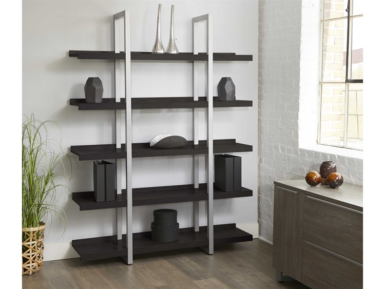 Unique Furniture Kalmar 59" Espresso Bookcase JEK103ESP
