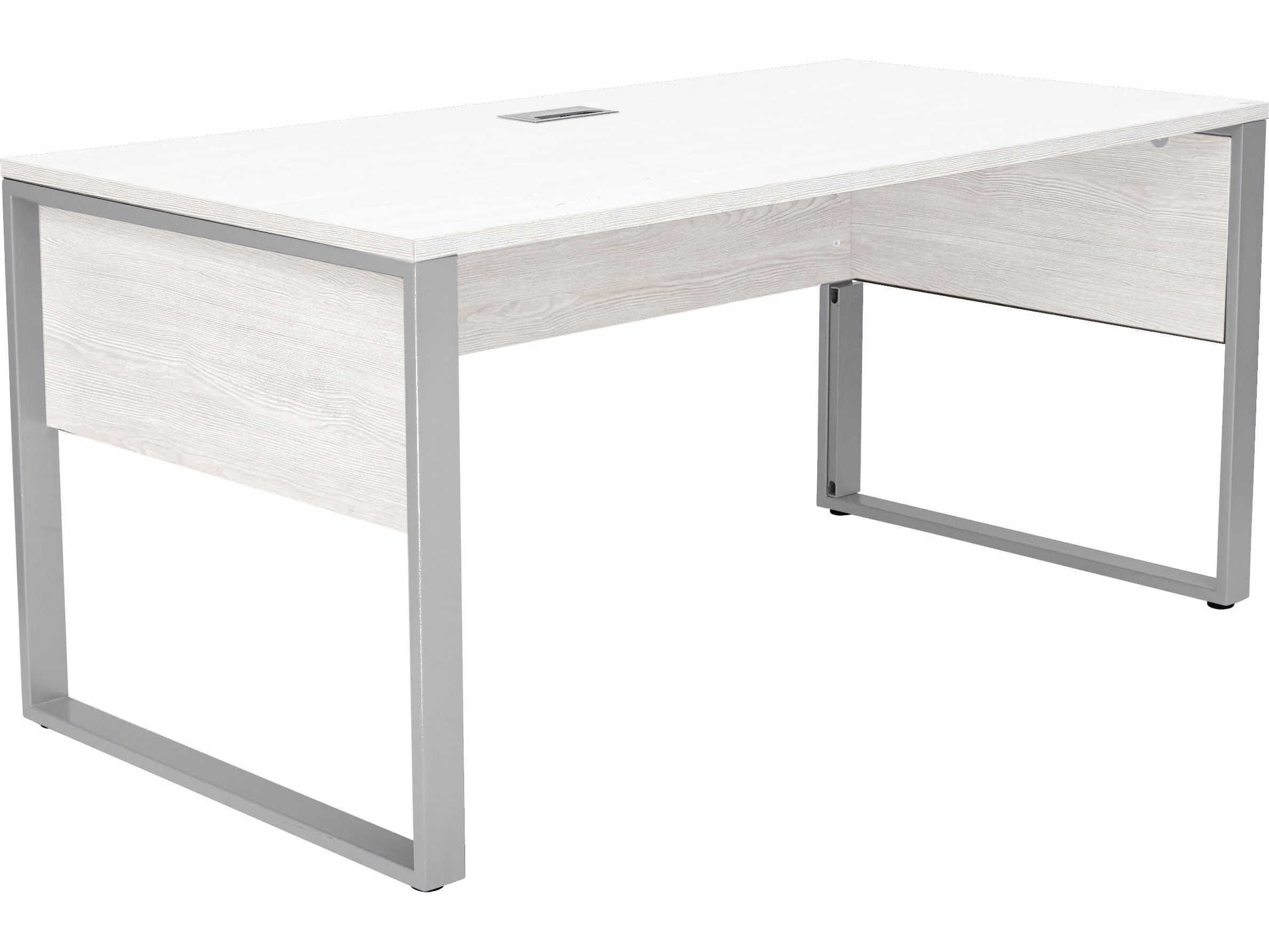 Unique Furniture Kalmar 70" White Computer Desk JEK145WH