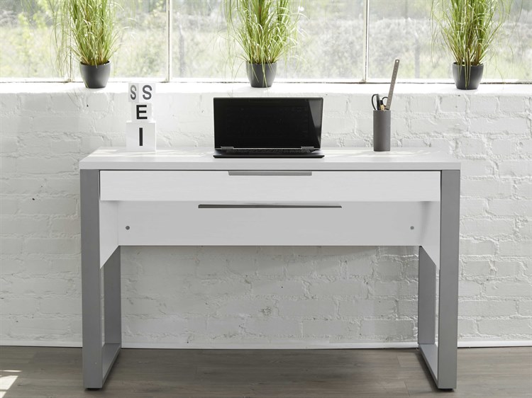 Unique Furniture Kalmar White Writing Desk JEK150WH