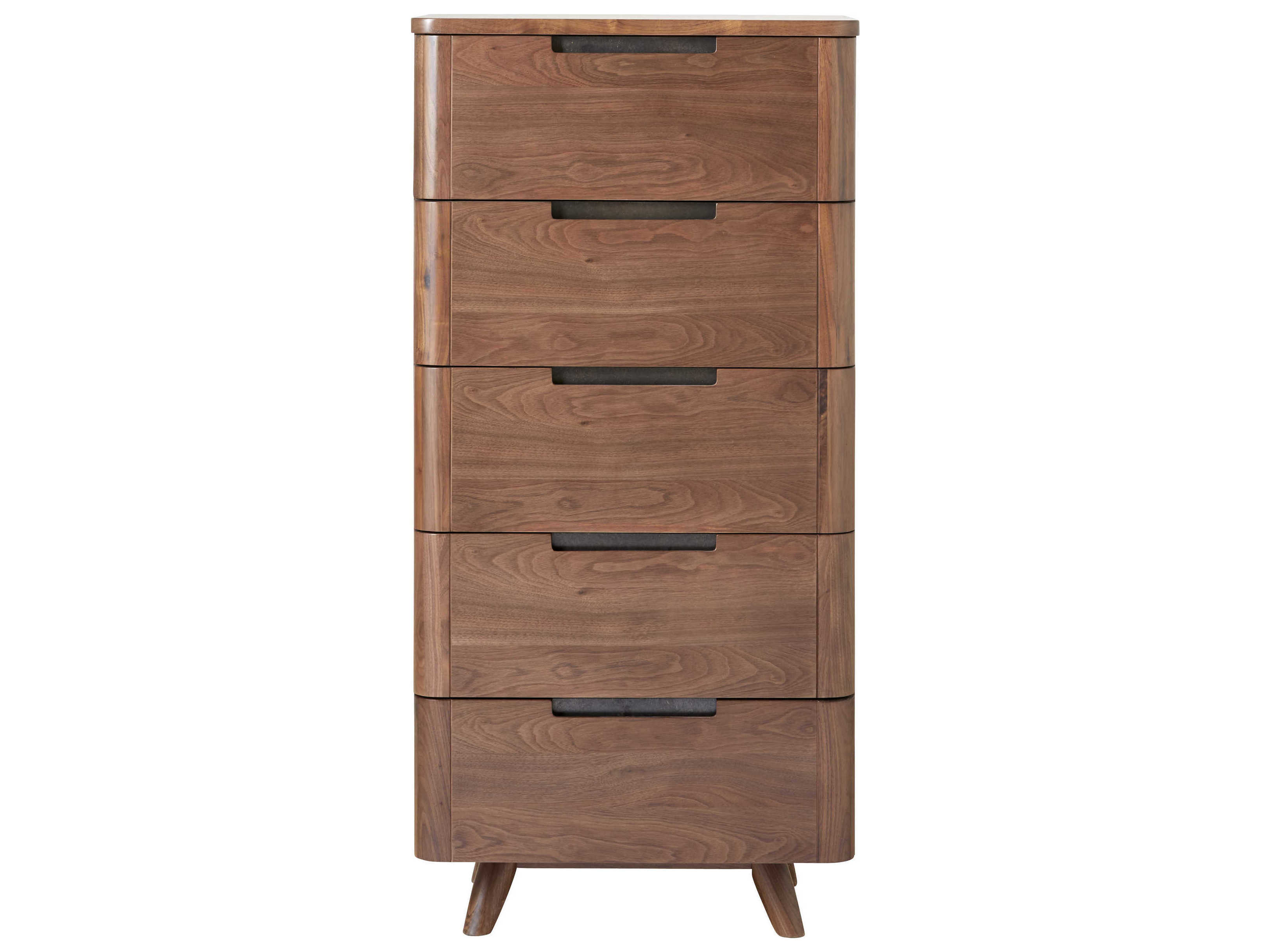 Unique Furniture Tahoe Walnut FiveDrawer Chest of Drawers JETAHOE4189