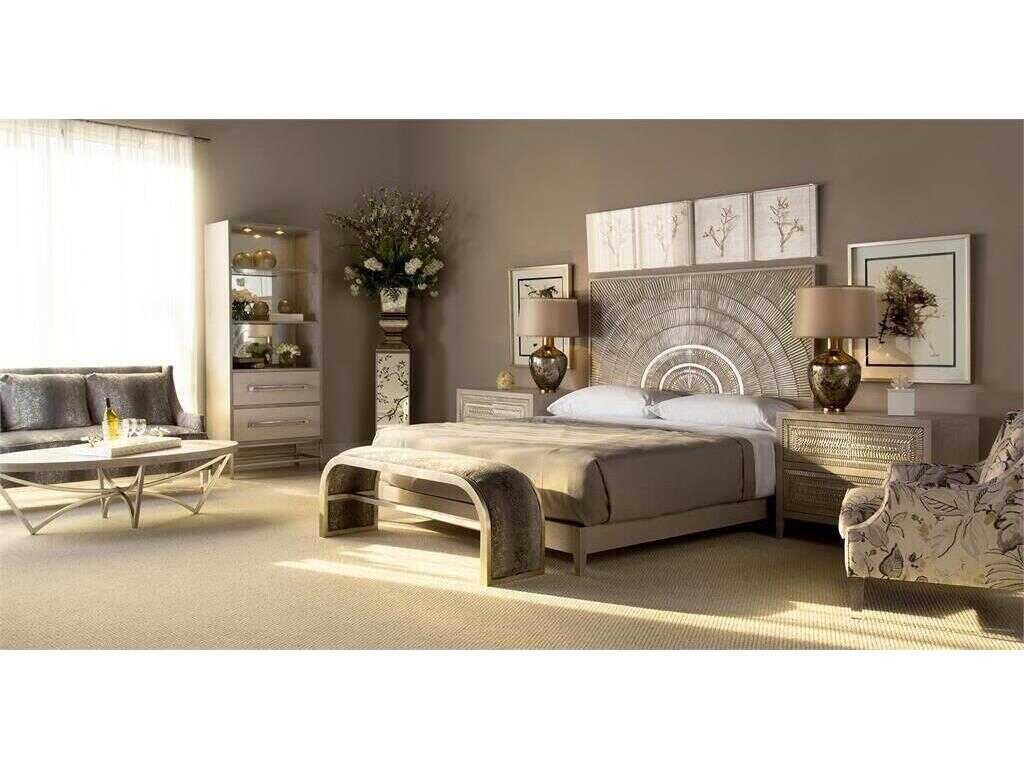 John Richard Accent Furniture King Platform Bed JREUR060019