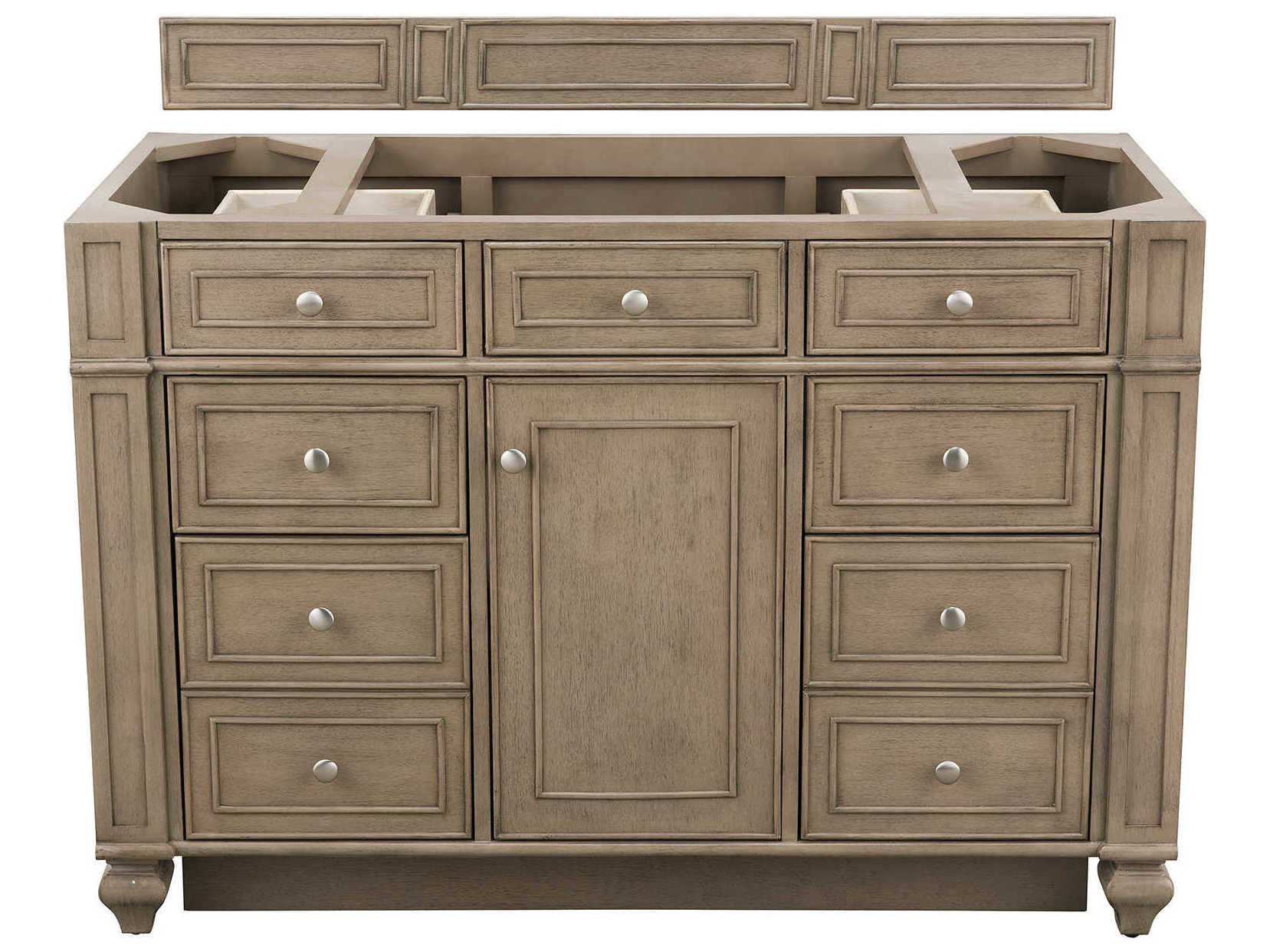 James Martin Bristol White Washed Walnut 48'' Single Vanity JS157V48WW