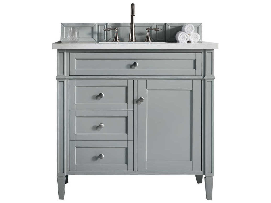 James Martin Furniture Brittany Urban Gray 36'' Wide Single Vanity JS650V36UGR