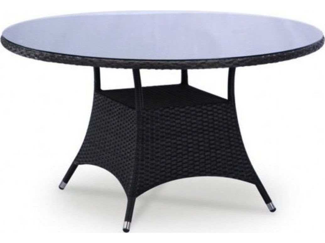 Jaavan Bistro Wicker 60 Round Dining Table (glass not included) JA21