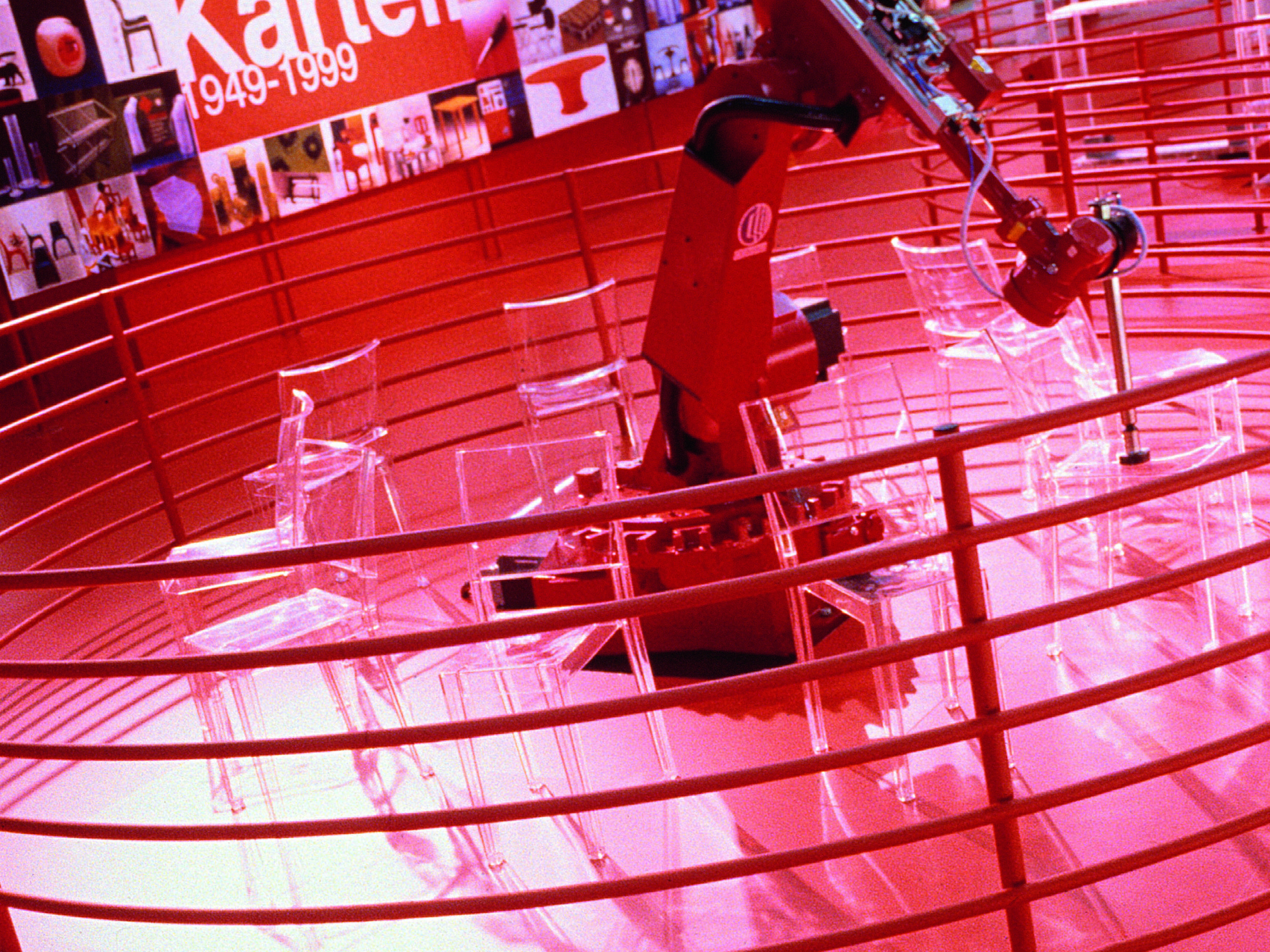 Kartell Outdoor La Marie Transparent Crystal Resin Dining Side Chair