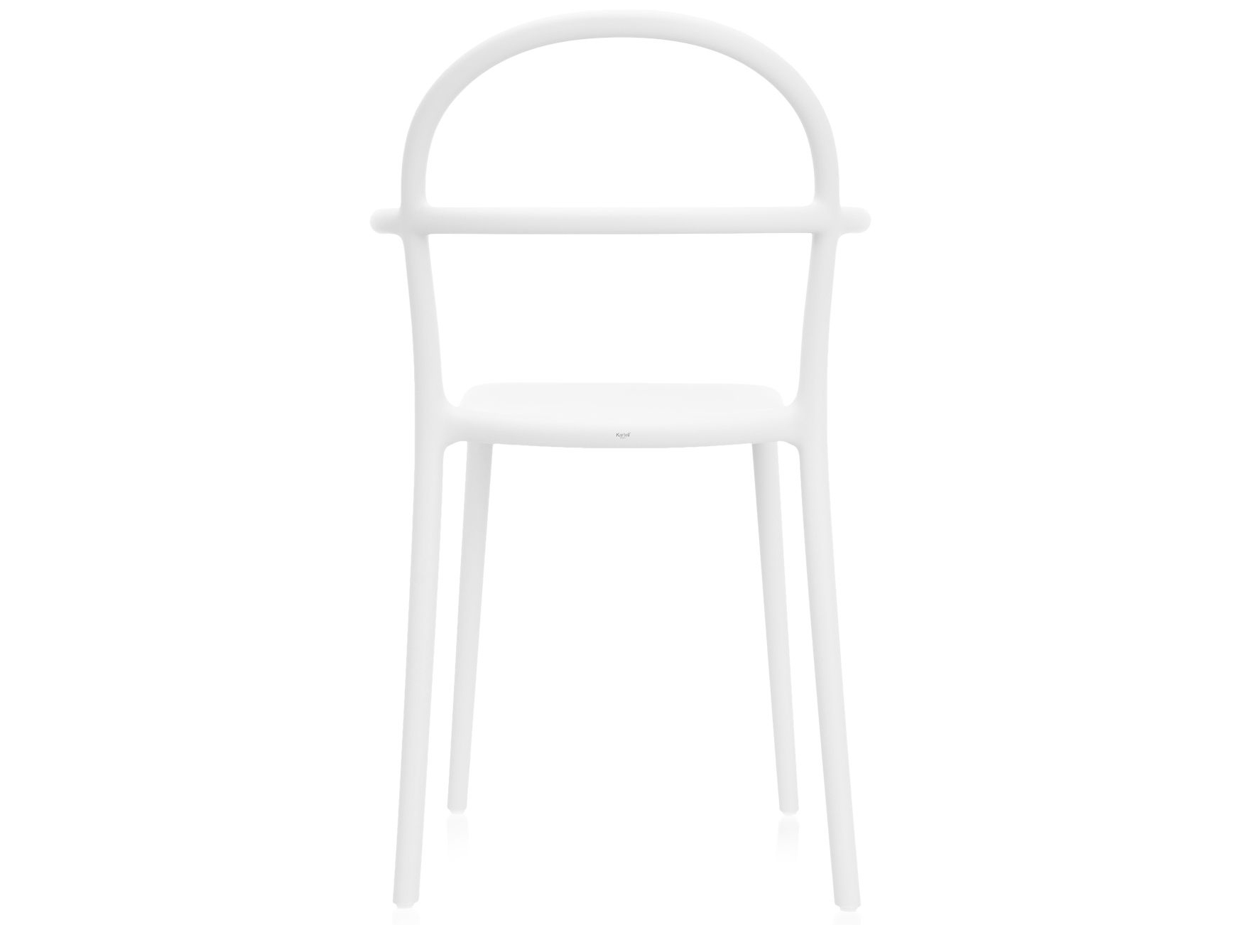 Kartell Outdoor Generic White Resin Dining Chair KAO581603