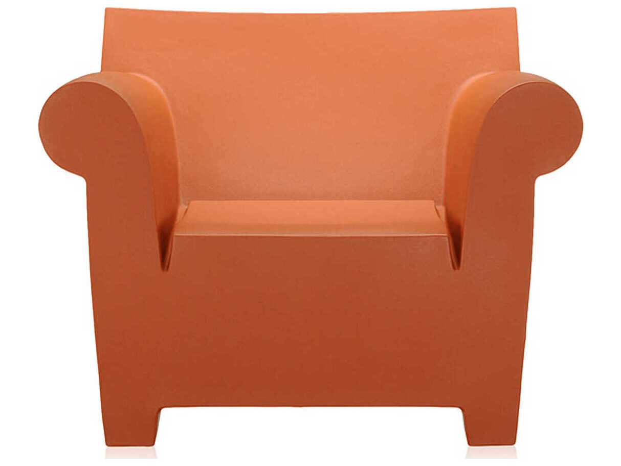 Kartell Outdoor Bubble Ochre Resin Lounge Chair KAO607064