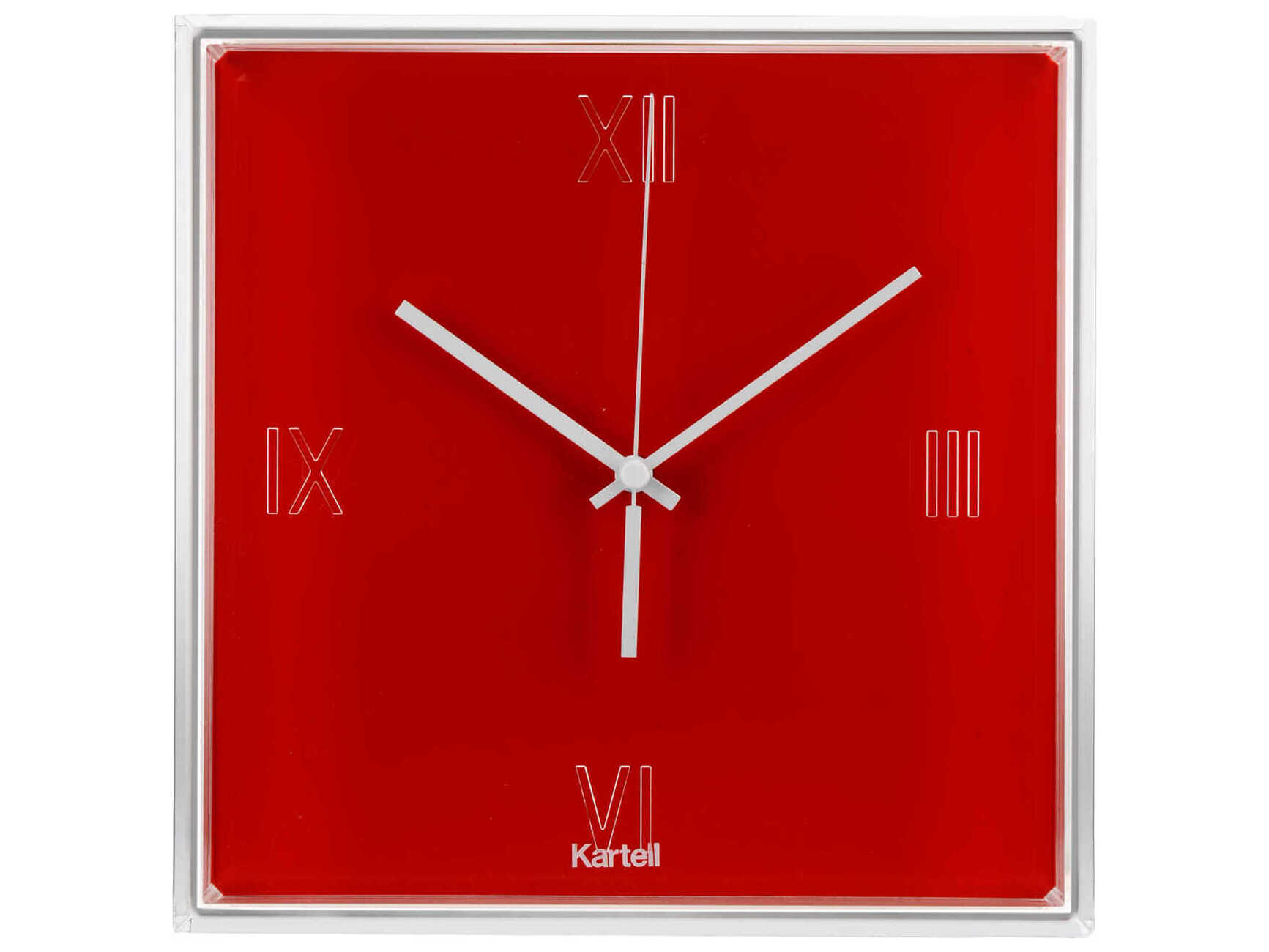 Kartell Tic & Tac Red Clock Accessories KAR190010