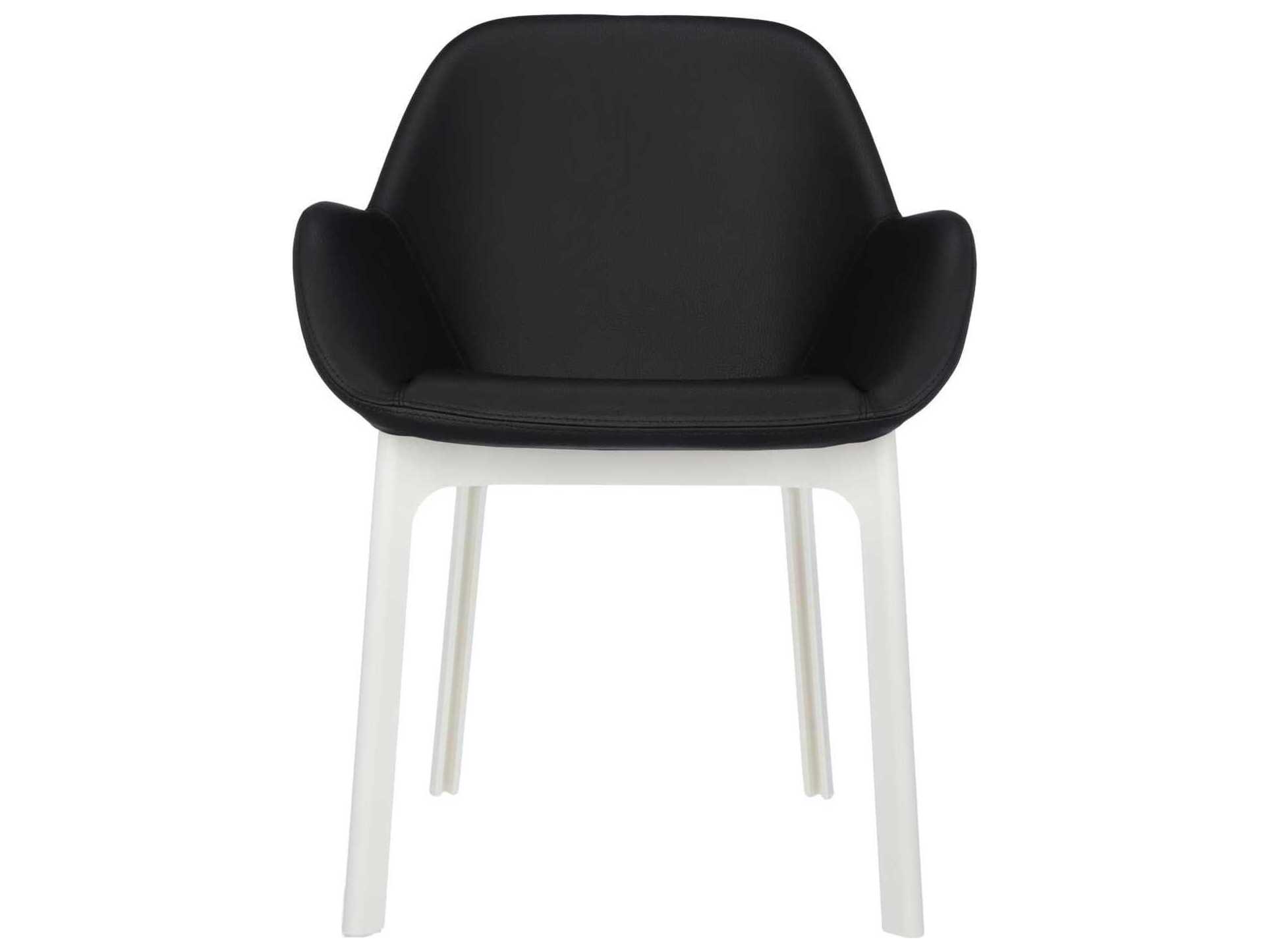 Kartell Clap Black Arm Dining Chair KAR4183BN