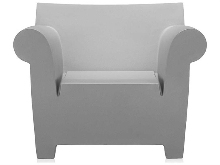 Kartell Bubble 30" Gray Club Chair KAR607061