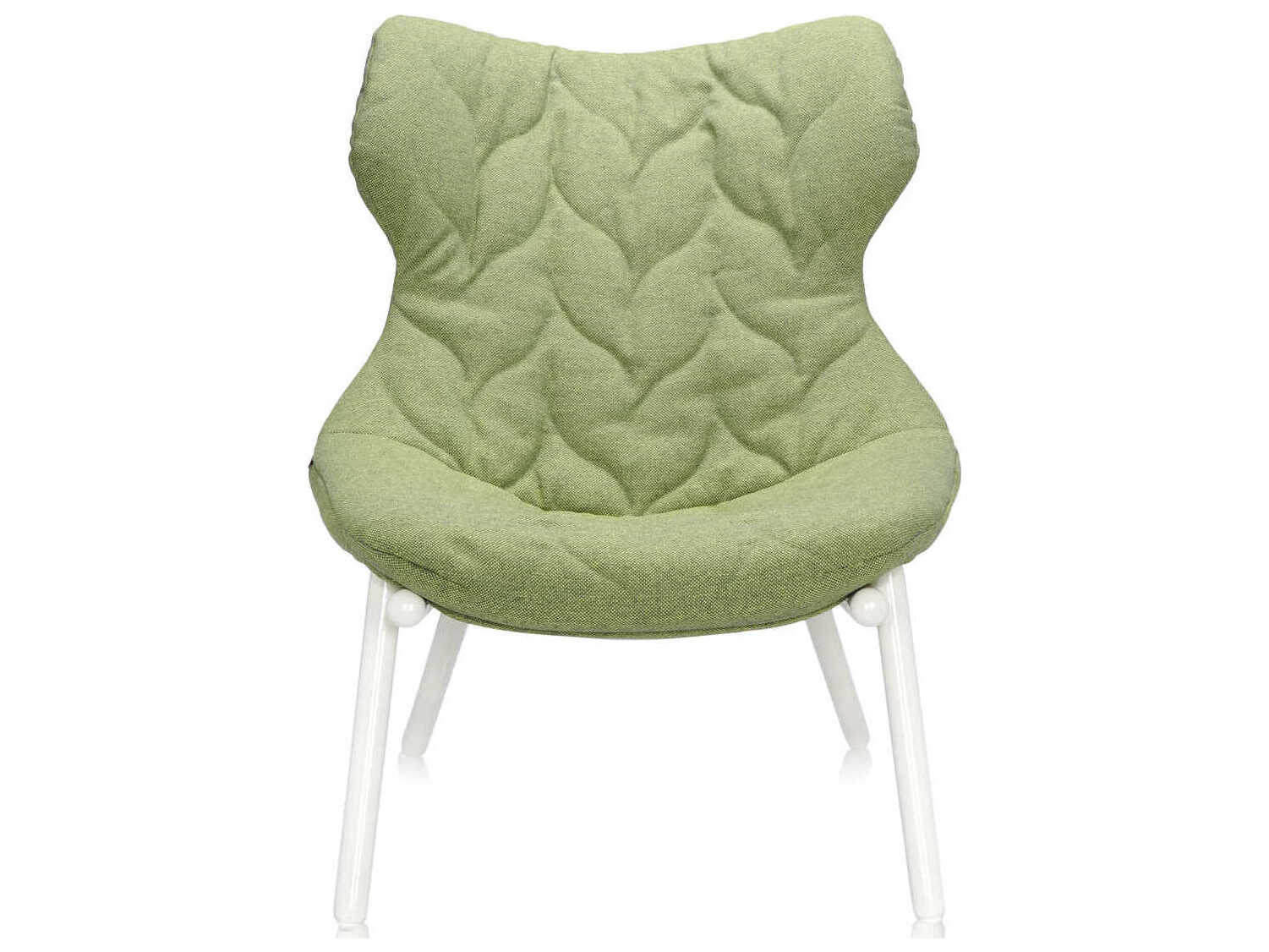 Kartell Foliage 28" Green Fabric Accent Chair KAR6086BD