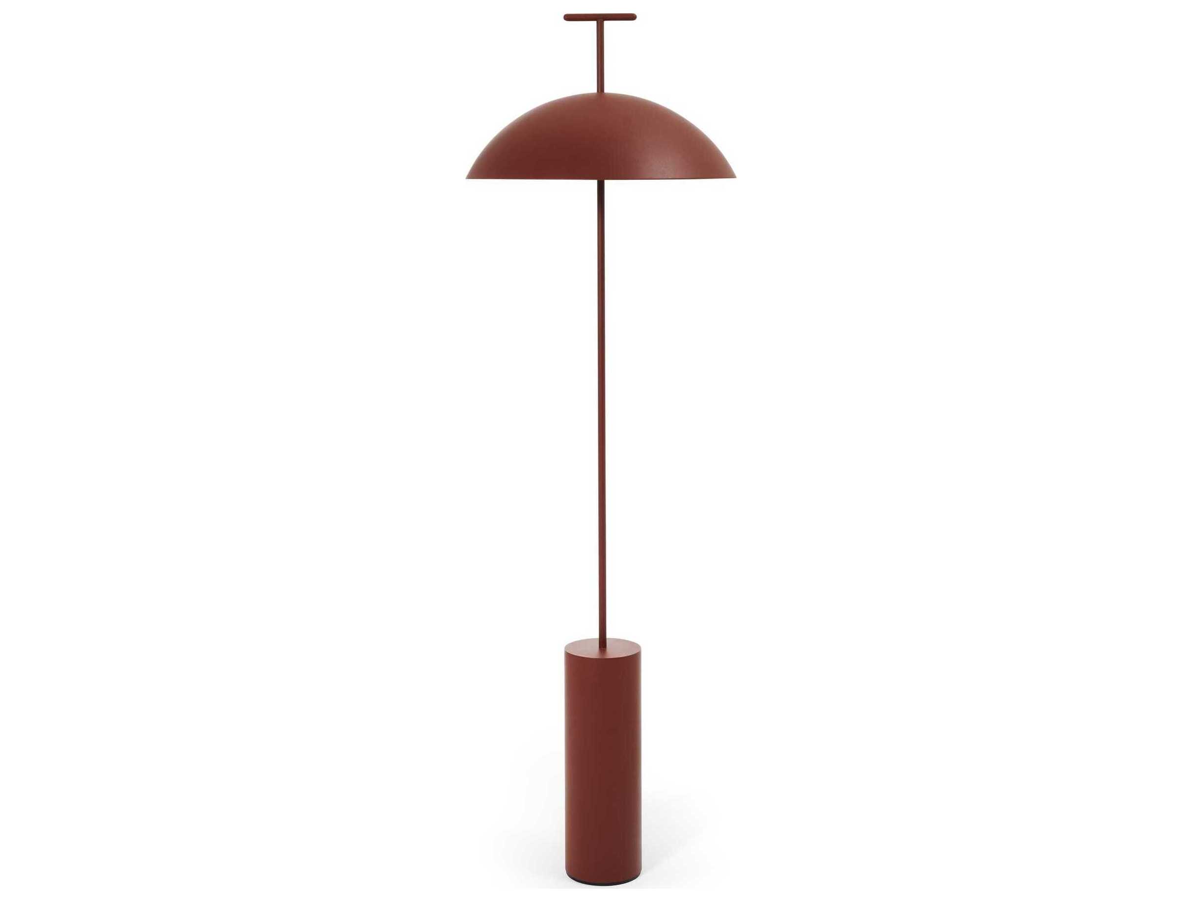 Kartell Geena Brick Red Floor Lamp KAR9700MA