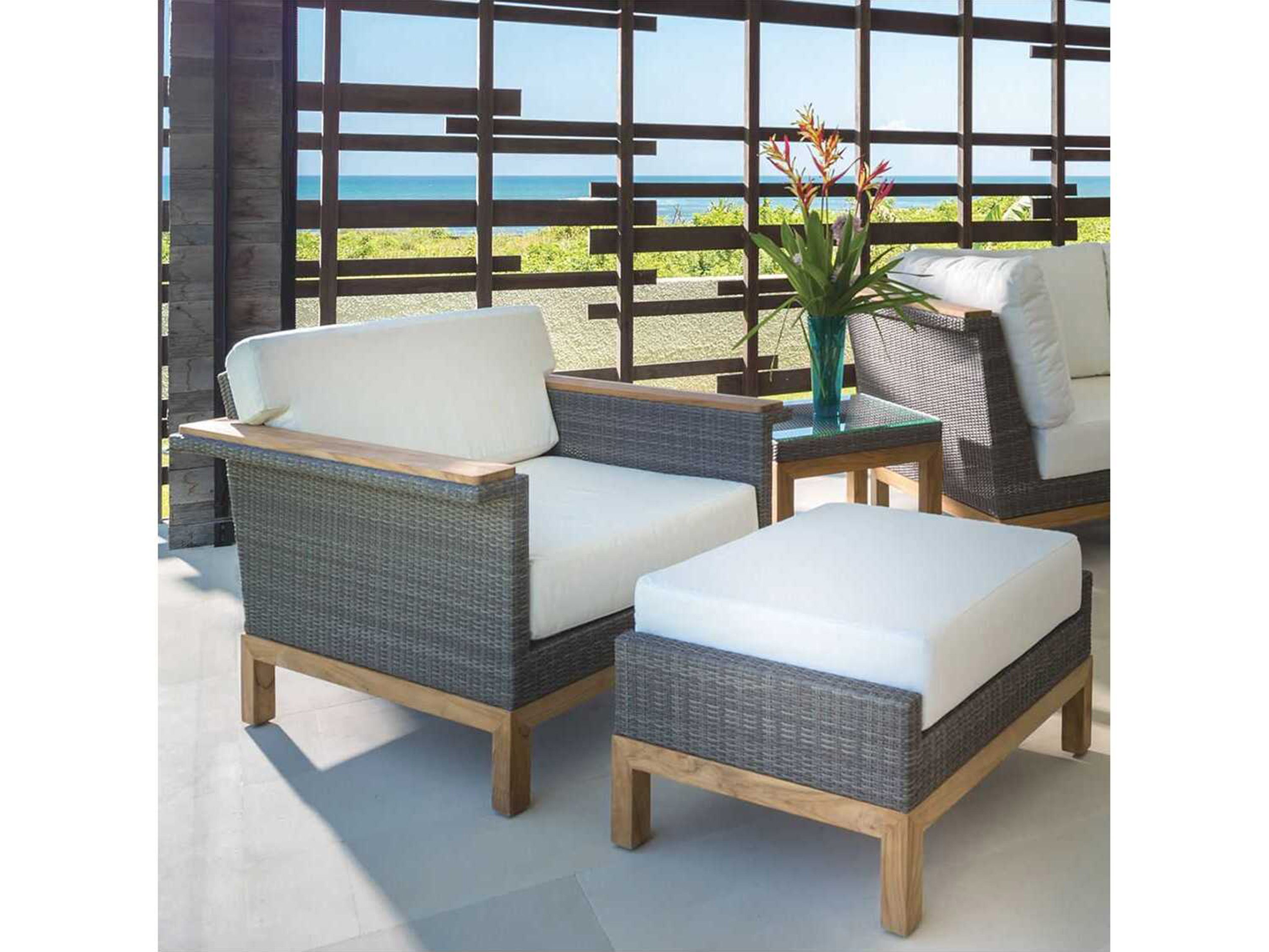 Kingsley Bate Azores Teak Square End Table AZ20