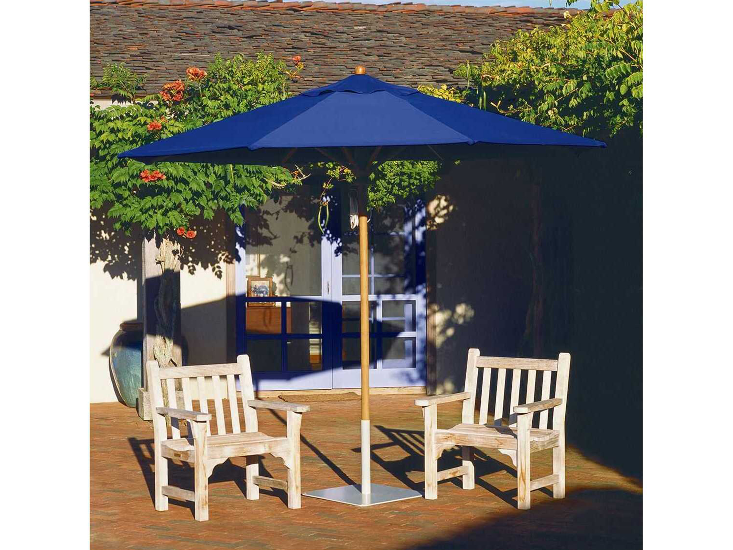 Kingsley Bate Market Wood 10' Foot Octagonal Umbrella KBMU02