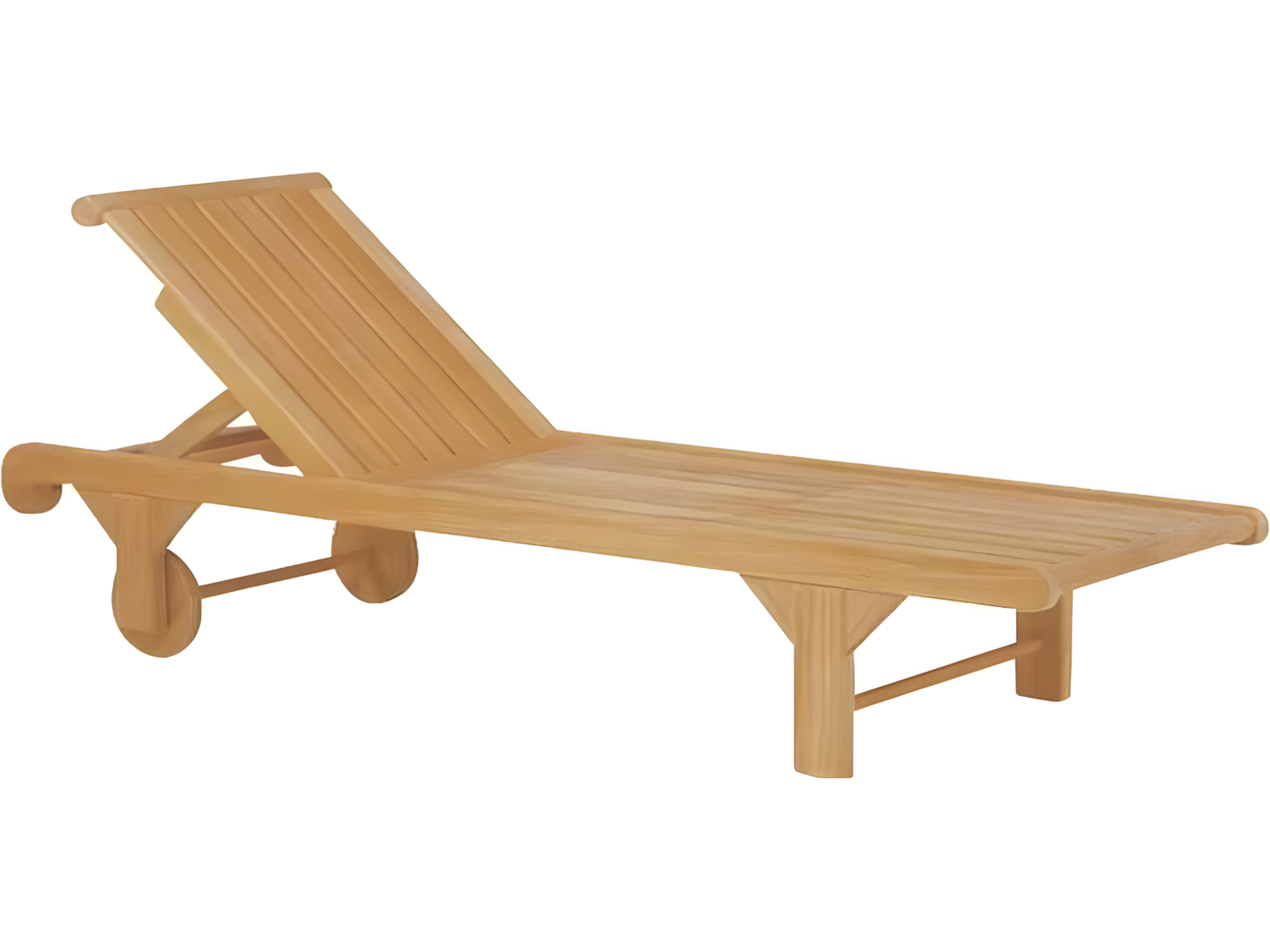 Kingsley Bate Nantucket Teak Chaise Lounge NT70