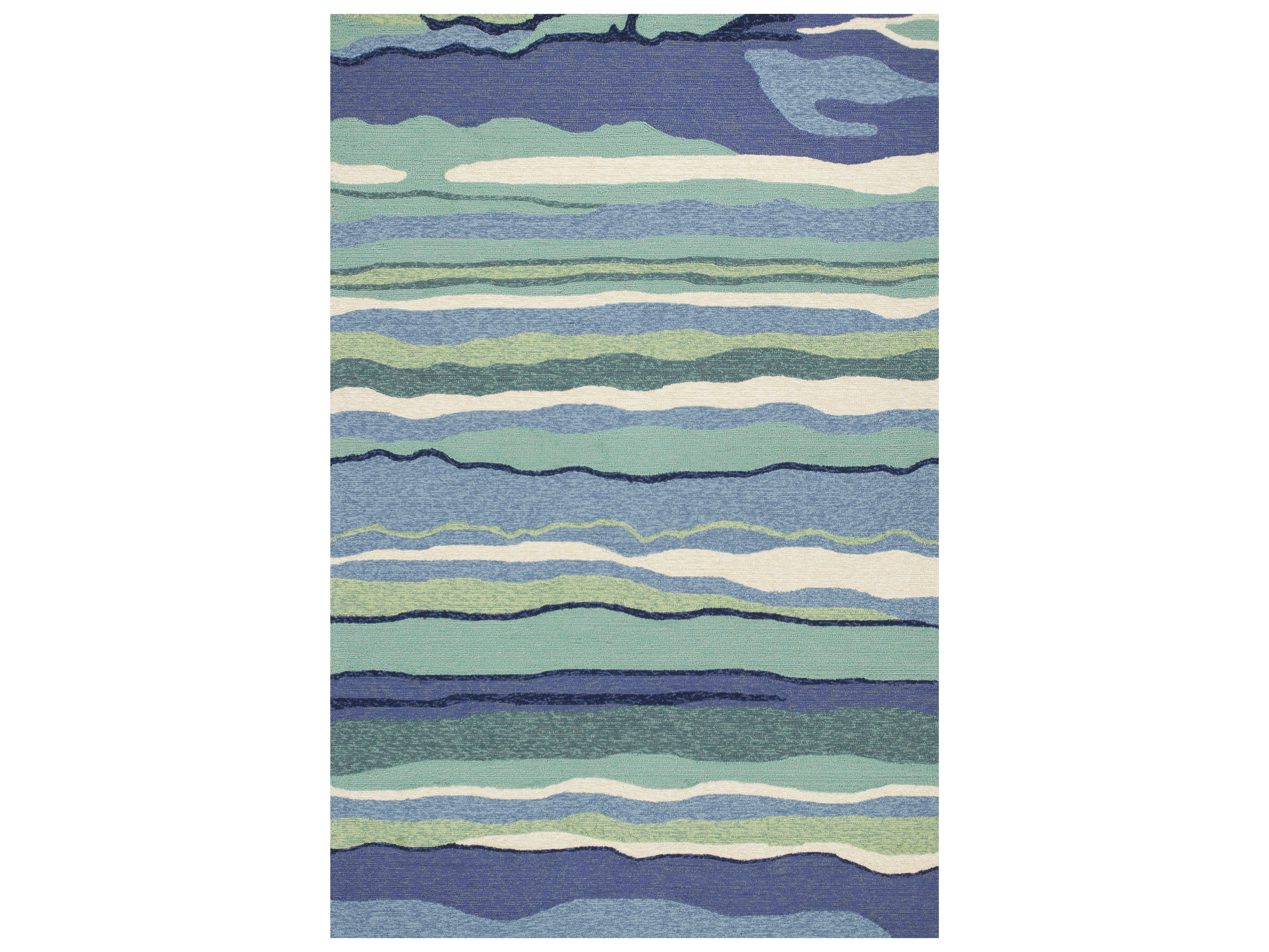 KAS Rugs Harbor Ocean Rectangular Area Rug KG4216