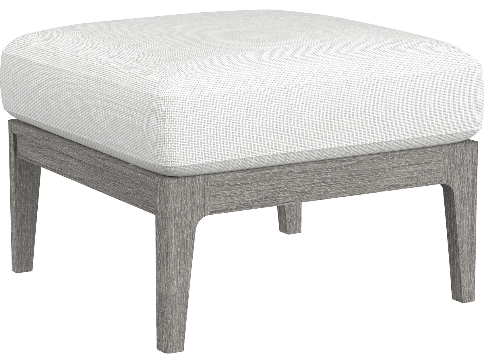 Lane Venture Avila Teak Paloma Grey Ottoman LAV37005